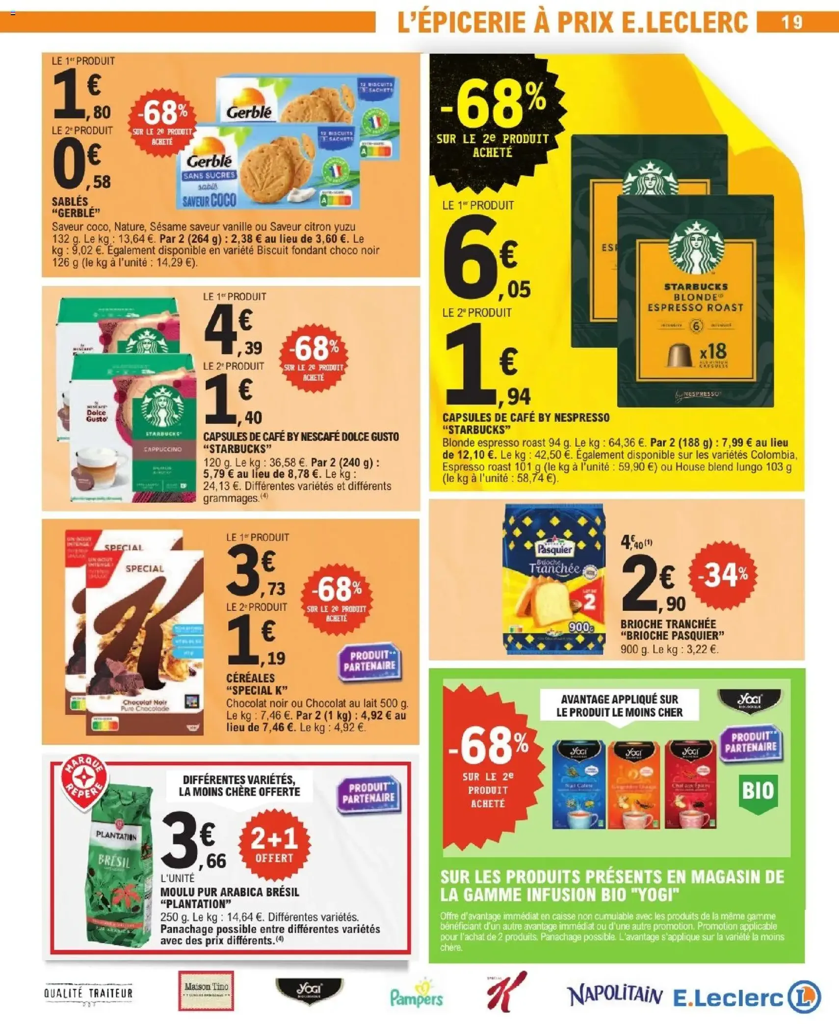 E.Leclerc catalogue semaine 45 - brochure valable à partir du 04/11/2025, page 19 sur 36