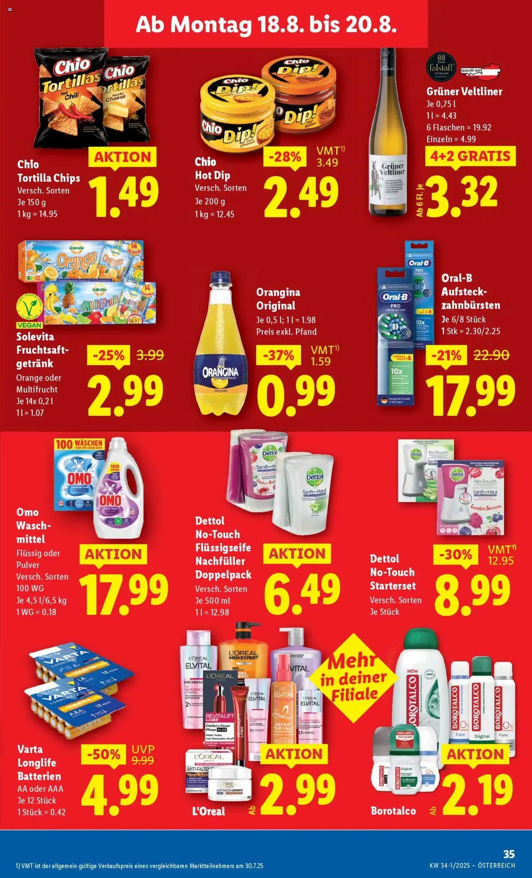 Lidl Flugblatt - Gültiger Prospekt ab 14.08.2025, Seite 39 von insgesamt 42 Lidl Flugblatt - Gültiger Prospekt ab 14.08.2025, Seite 39 von insgesamt 42