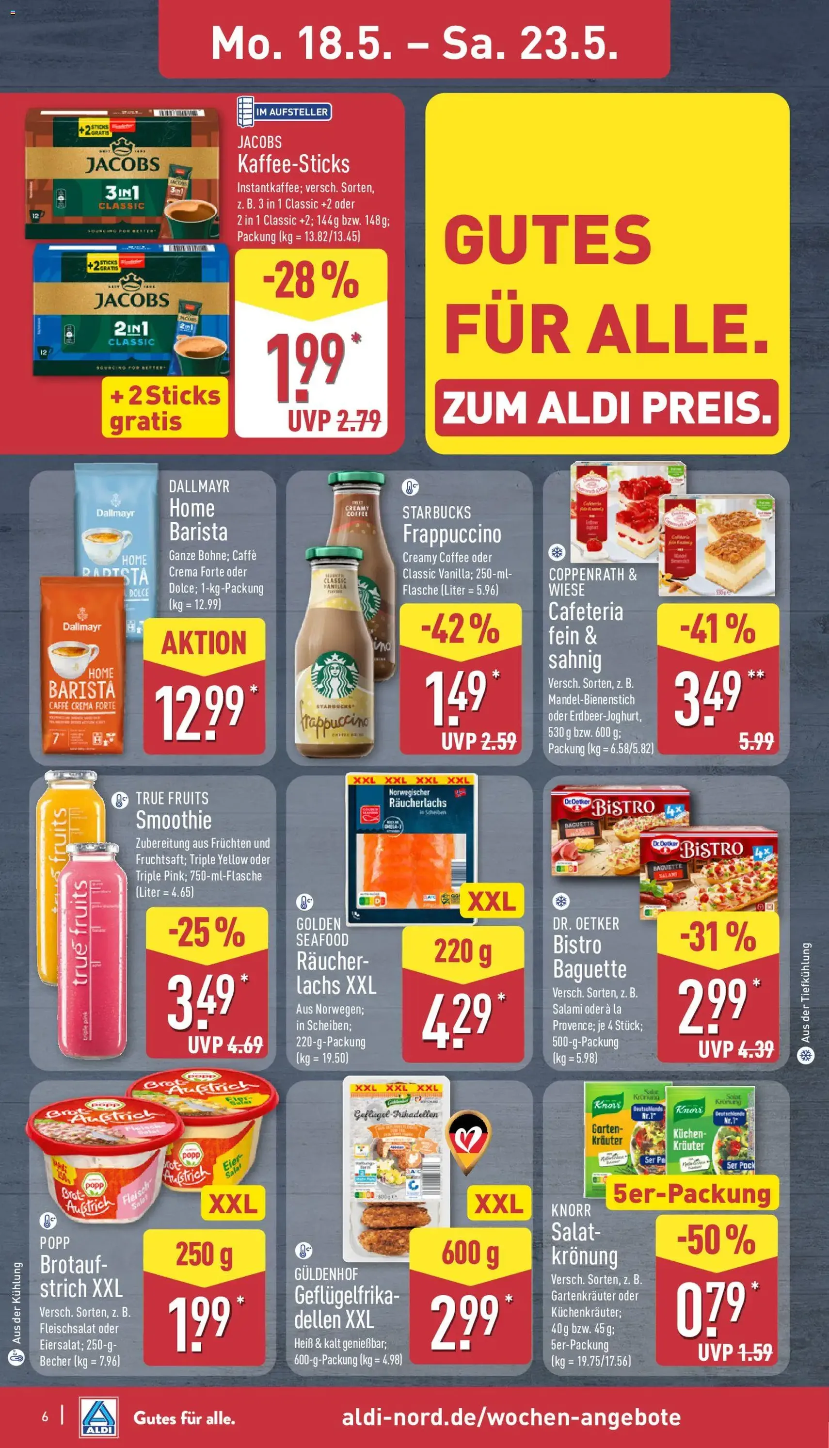 Aldi Prospekt - Gültiger Prospekt ab 18.05.2026, Seite 6 von insgesamt 44