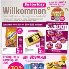Sutterlüty Flugblatt - Prospekt Vorschau gültig ab 18.06.2026