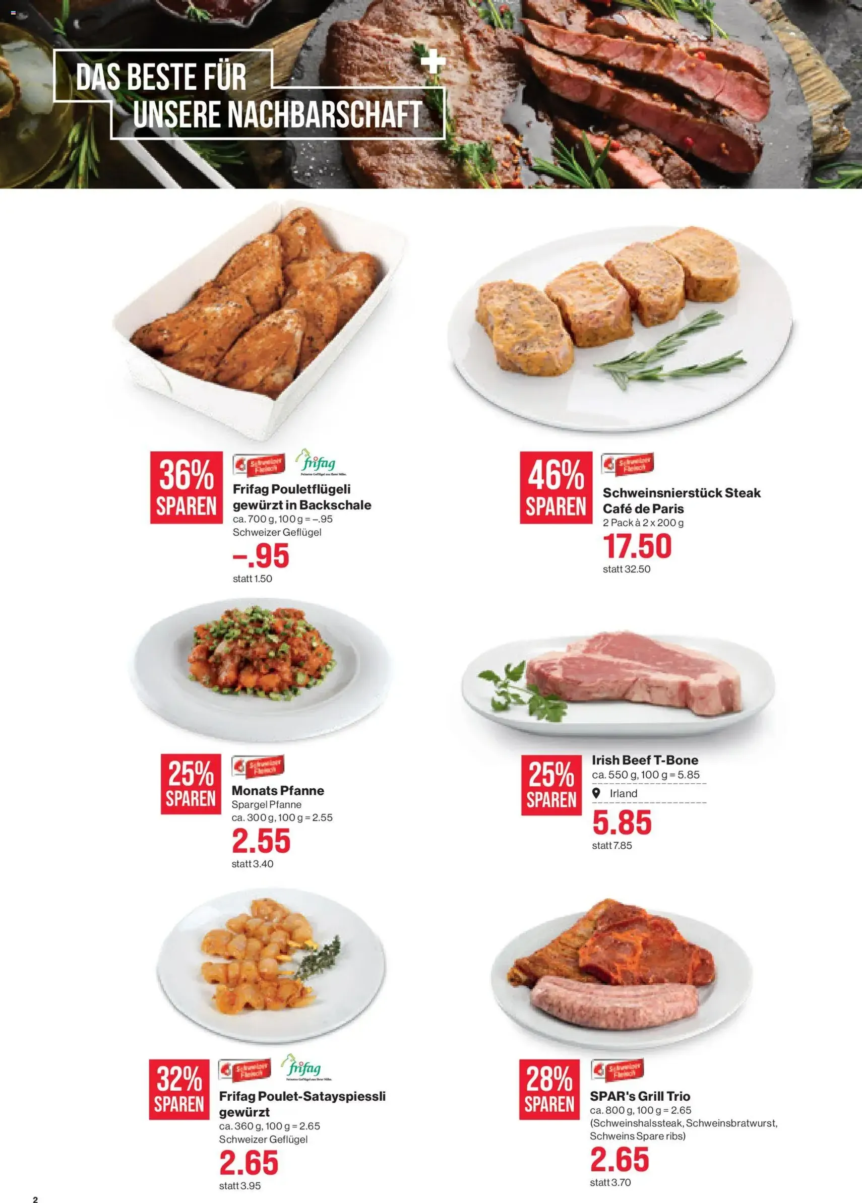 SPAR aktionen - Gültiger Prospekt ab 07.05.2026, Seite 2 von insgesamt 19