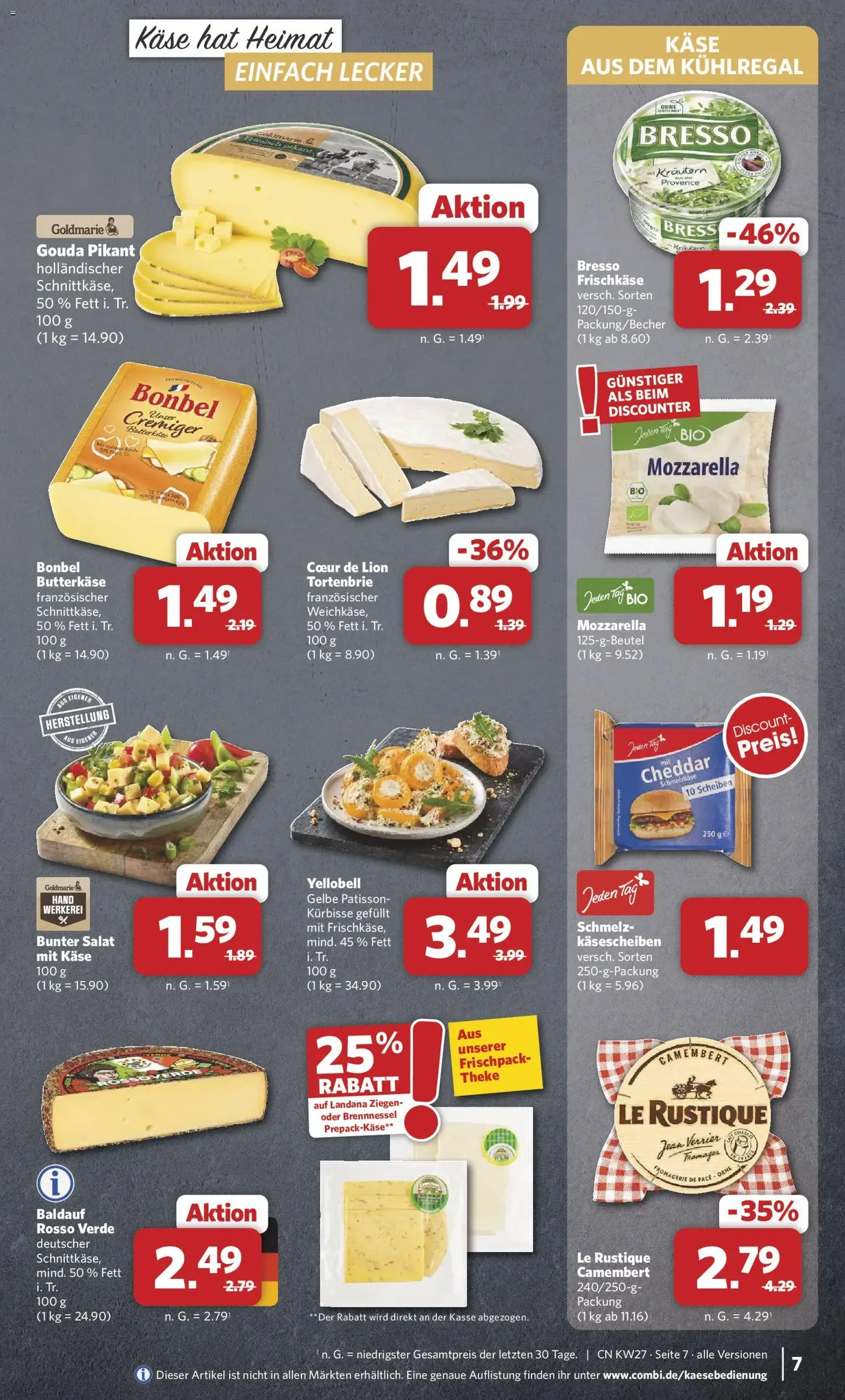 Combi Prospekt - Gültiger Prospekt ab 29.06.2026, Seite 7 von insgesamt 35