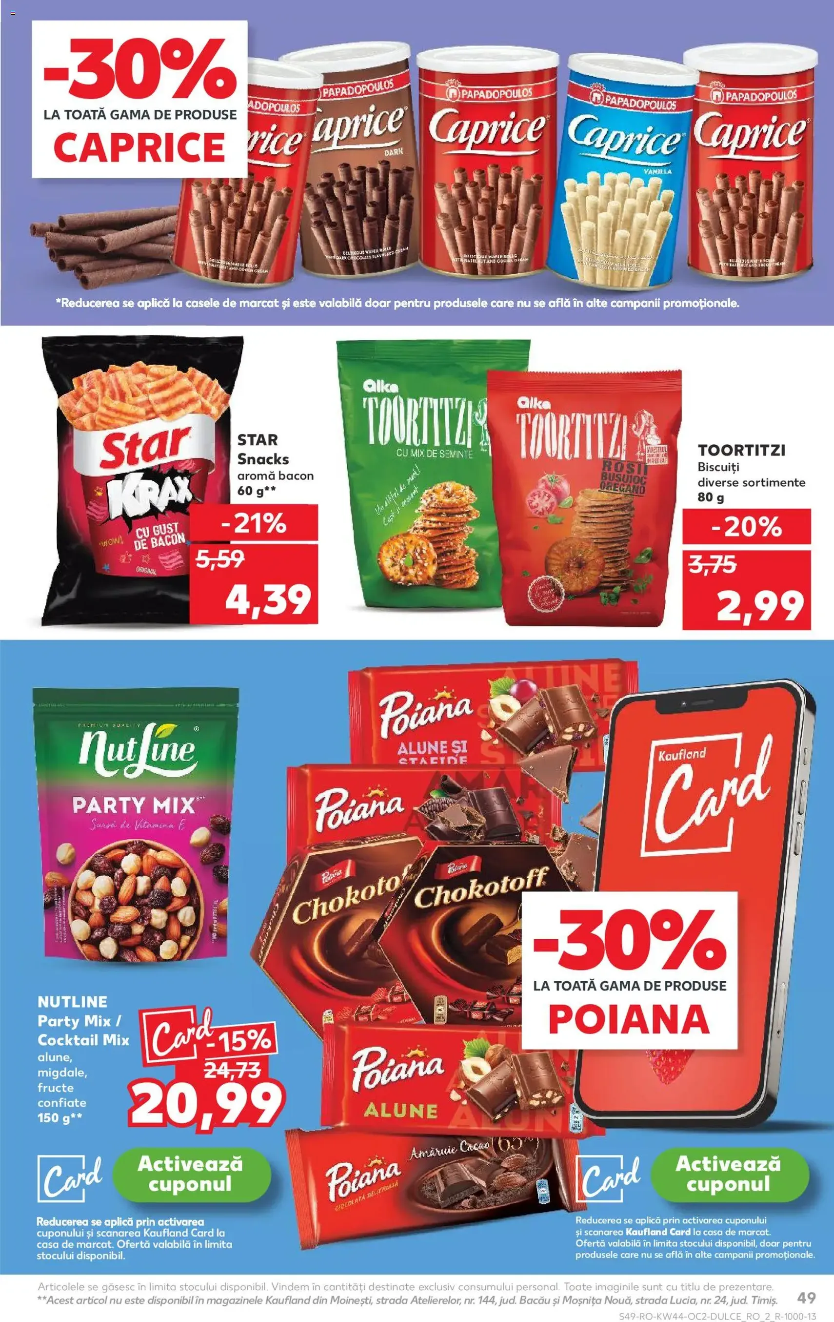 Kaufland RO - București - 2025.10.29. érvényes szórólap 49 oldal 70 oldalból Kaufland RO - București - 2025.10.29. érvényes szórólap 49 oldal 70 oldalból