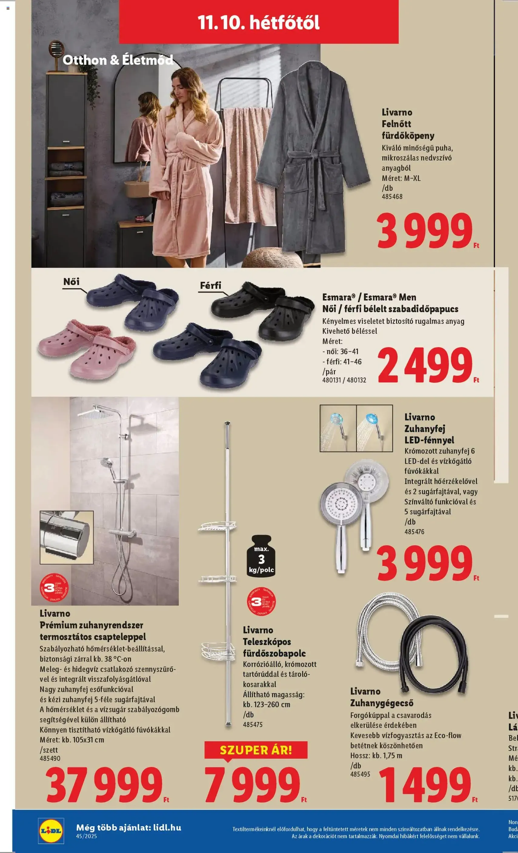 Lidl Akciós újság - 2025.11.06. érvényes szórólap 34 oldal 52 oldalból