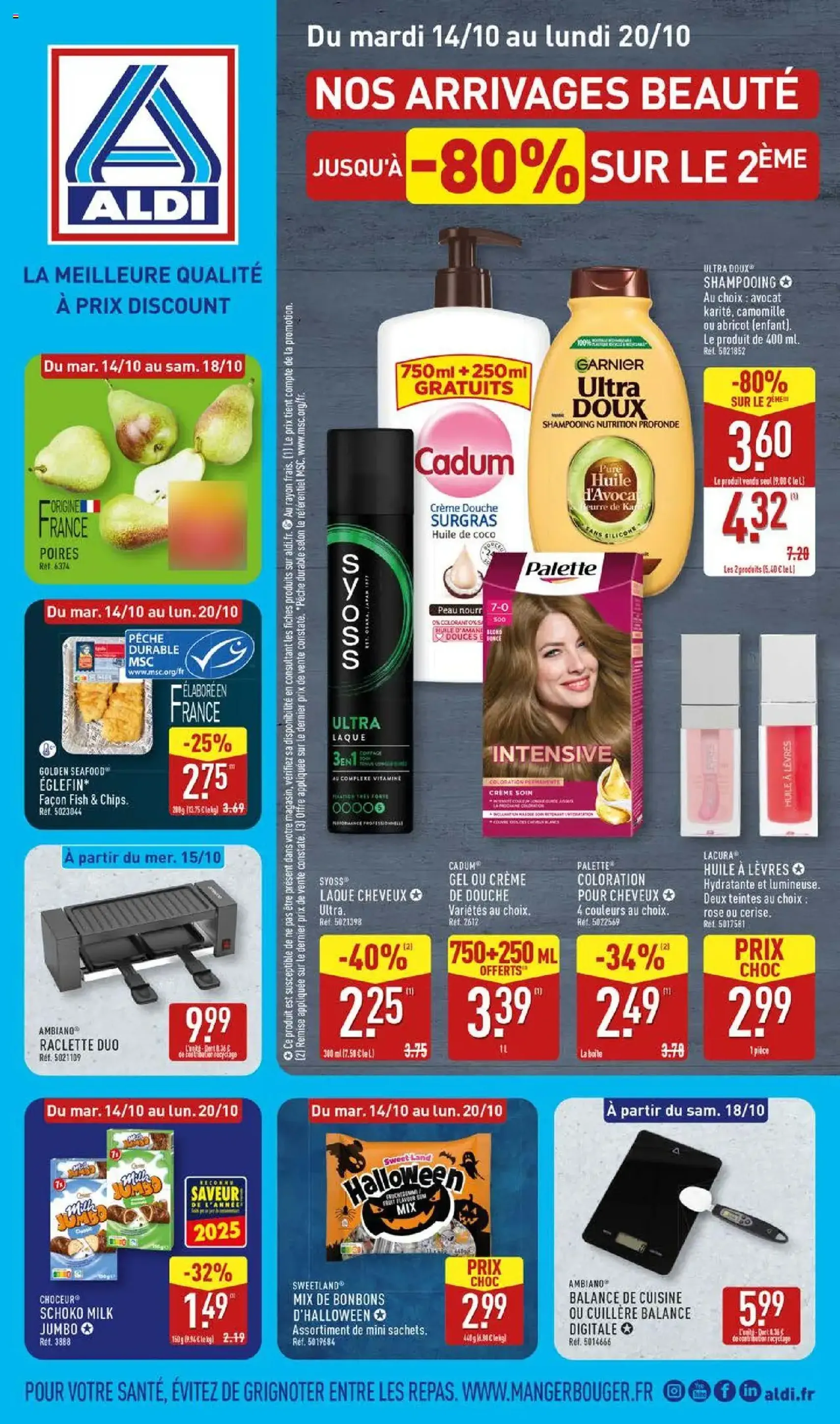 Aldi catalogue semaine 42 - brochure valable à partir du 14/10/2025, page 1 sur 46