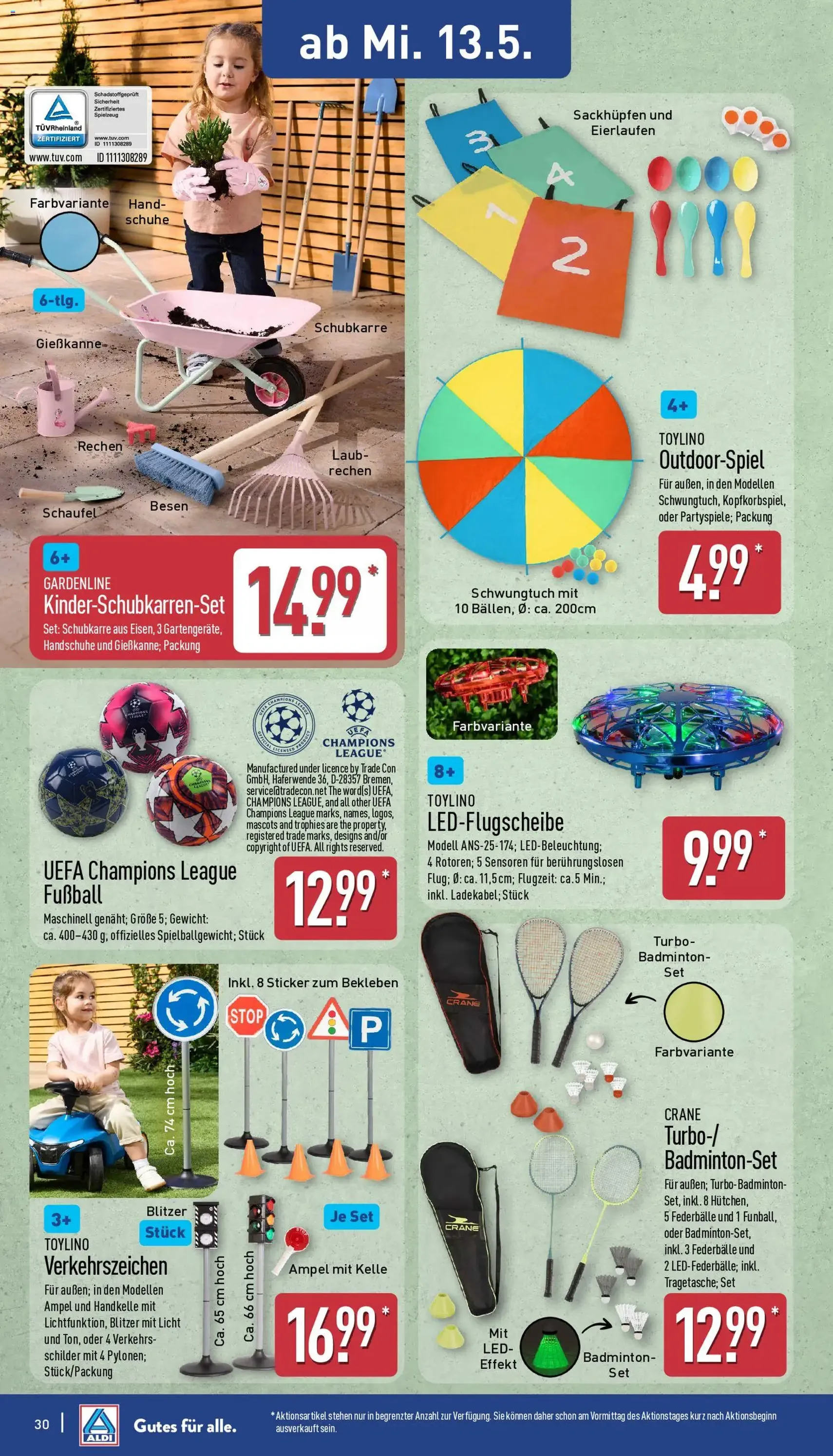 Aldi Prospekt - Gültiger Prospekt ab 11.05.2026, Seite 30 von insgesamt 43