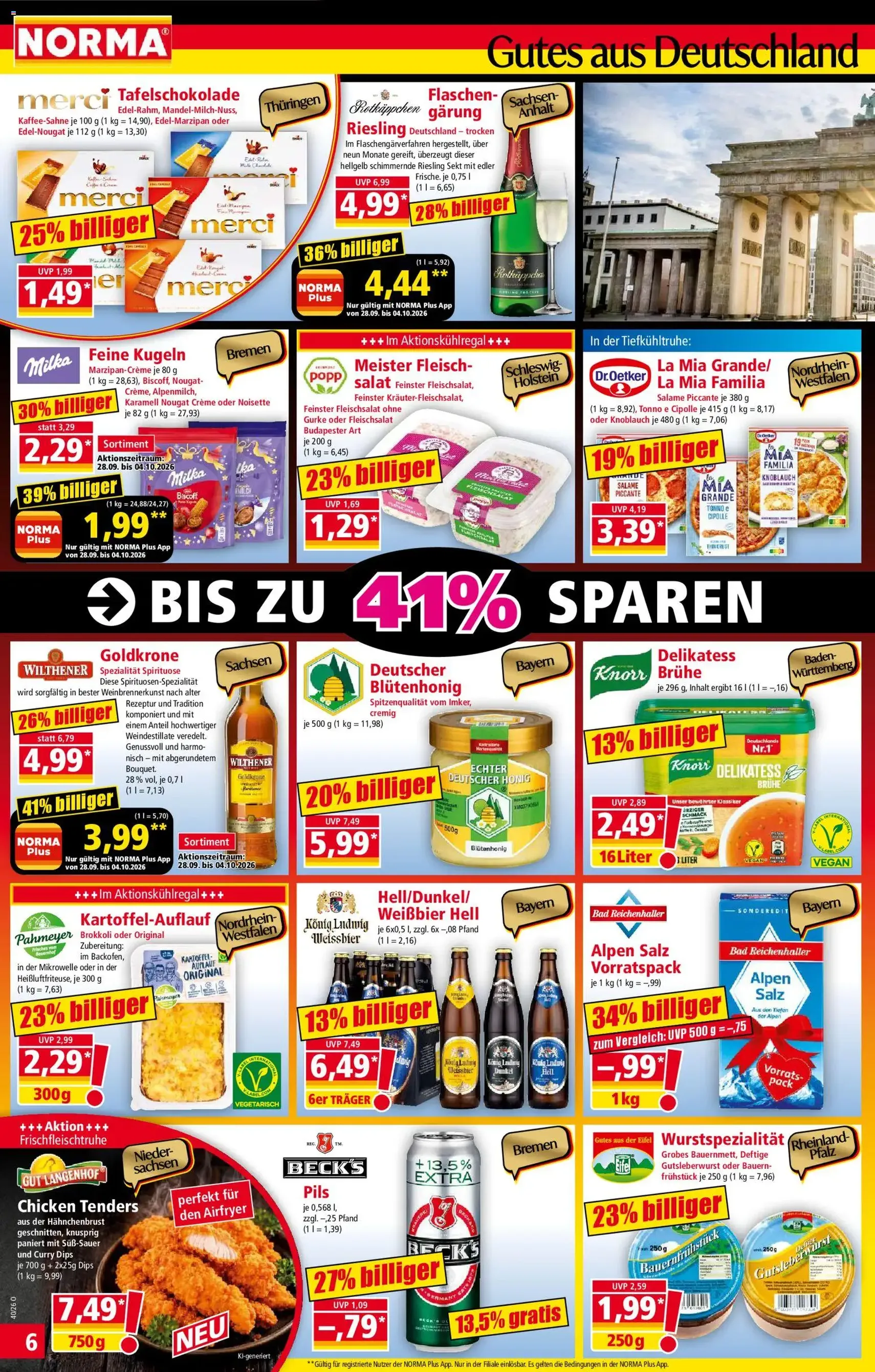 Norma Prospekt - Gültiger Prospekt ab 28.09.2026, Seite 6 von insgesamt 30