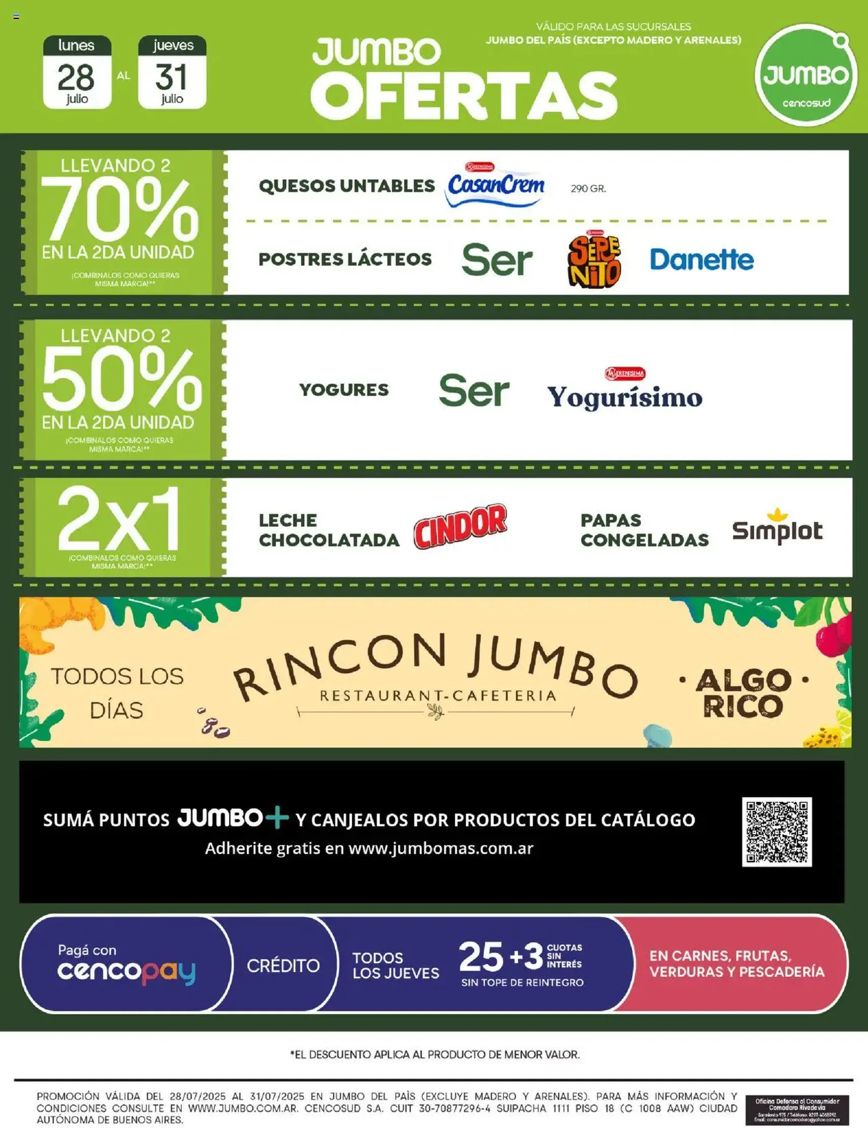 Jumbo ofertas - folleto válido desde 28/07/2025 página 2 de 2