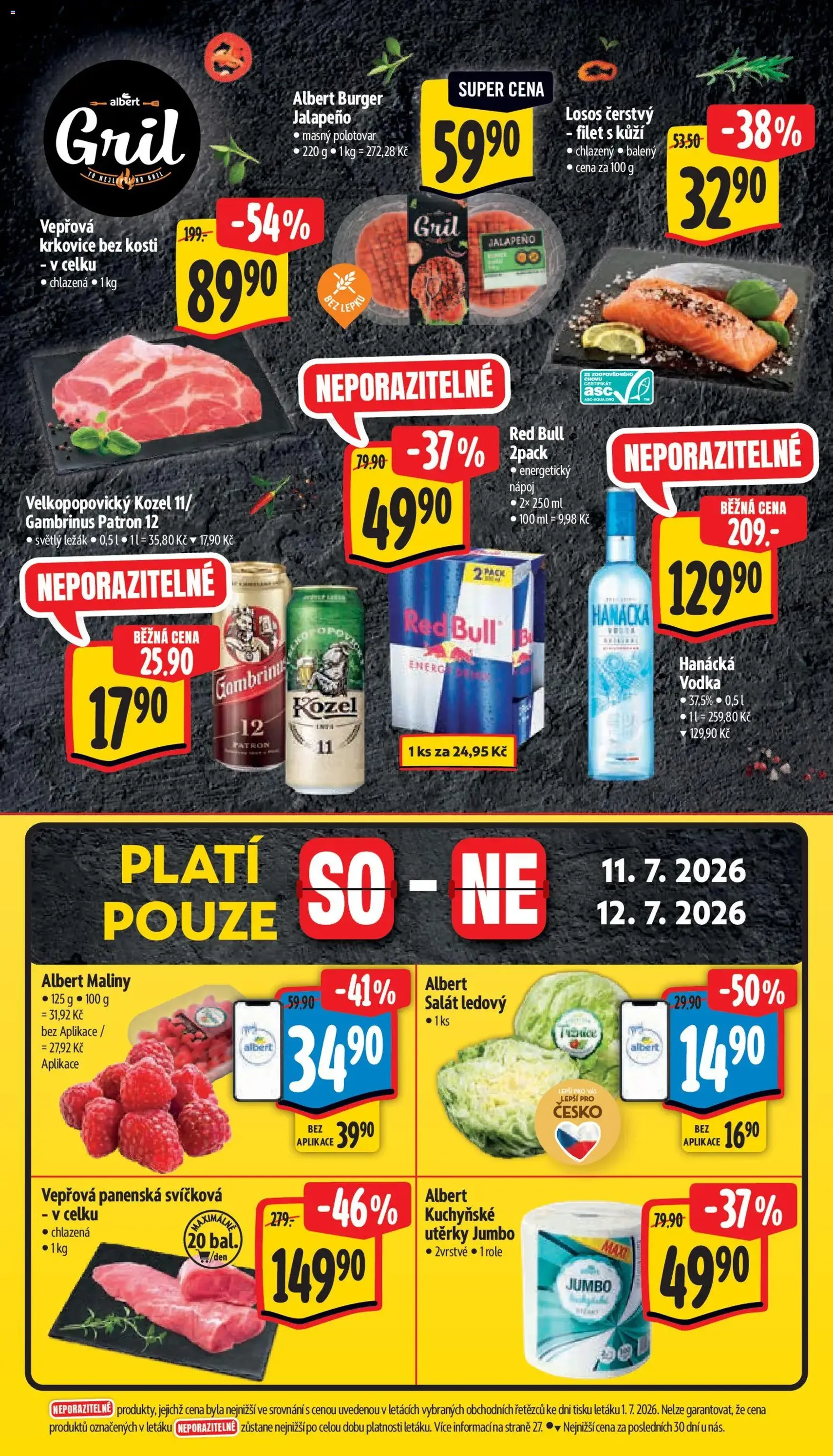 Albert leták - Hypermarket - platný leták od 08.07.2026 strana 46 z 46