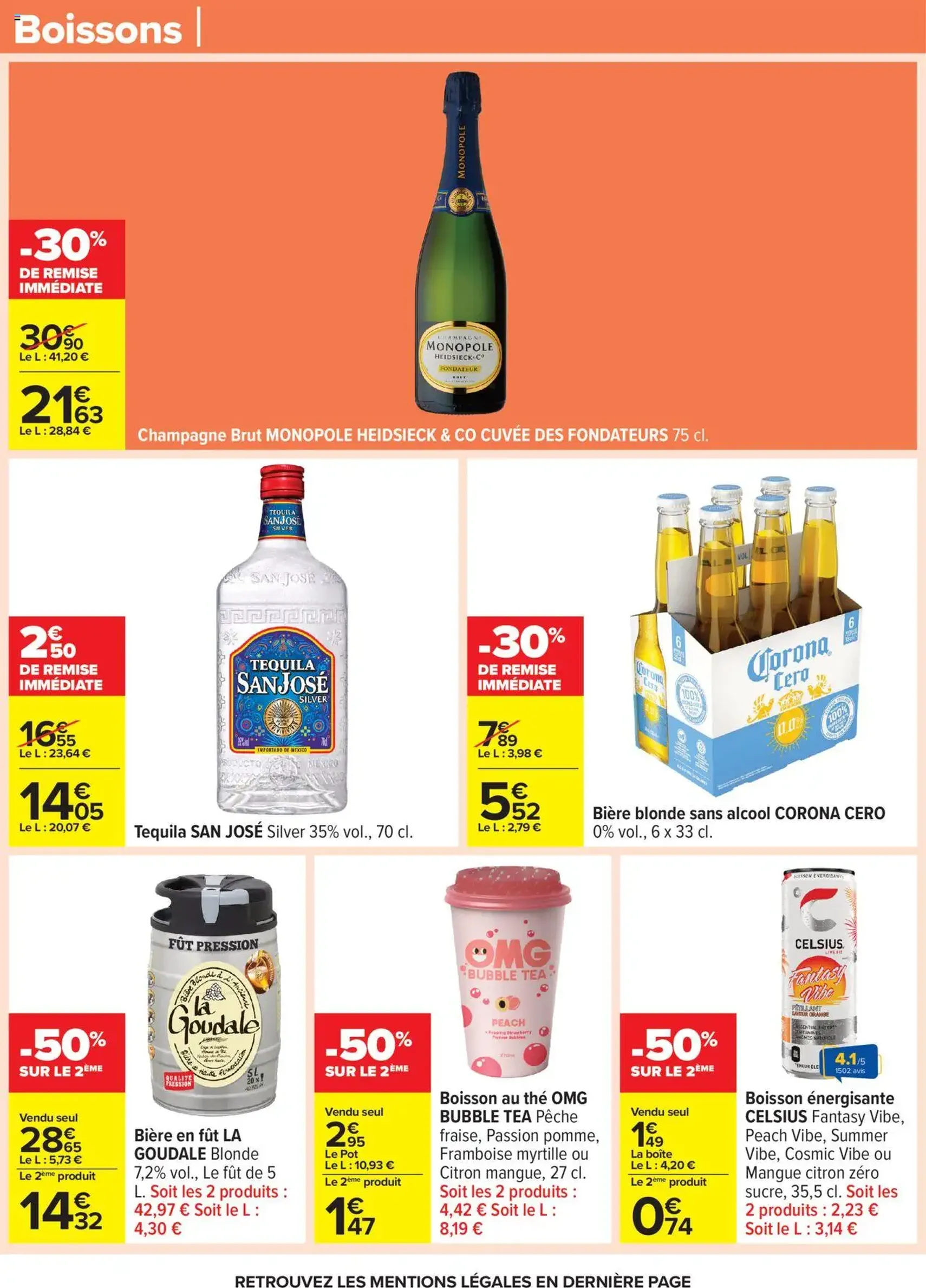 Carrefour catalogue de la semaine 33 - brochure valable à partir du 12/08/2025, page 41 sur 69 Carrefour catalogue de la semaine 33 - brochure valable à partir du 12/08/2025, page 41 sur 69