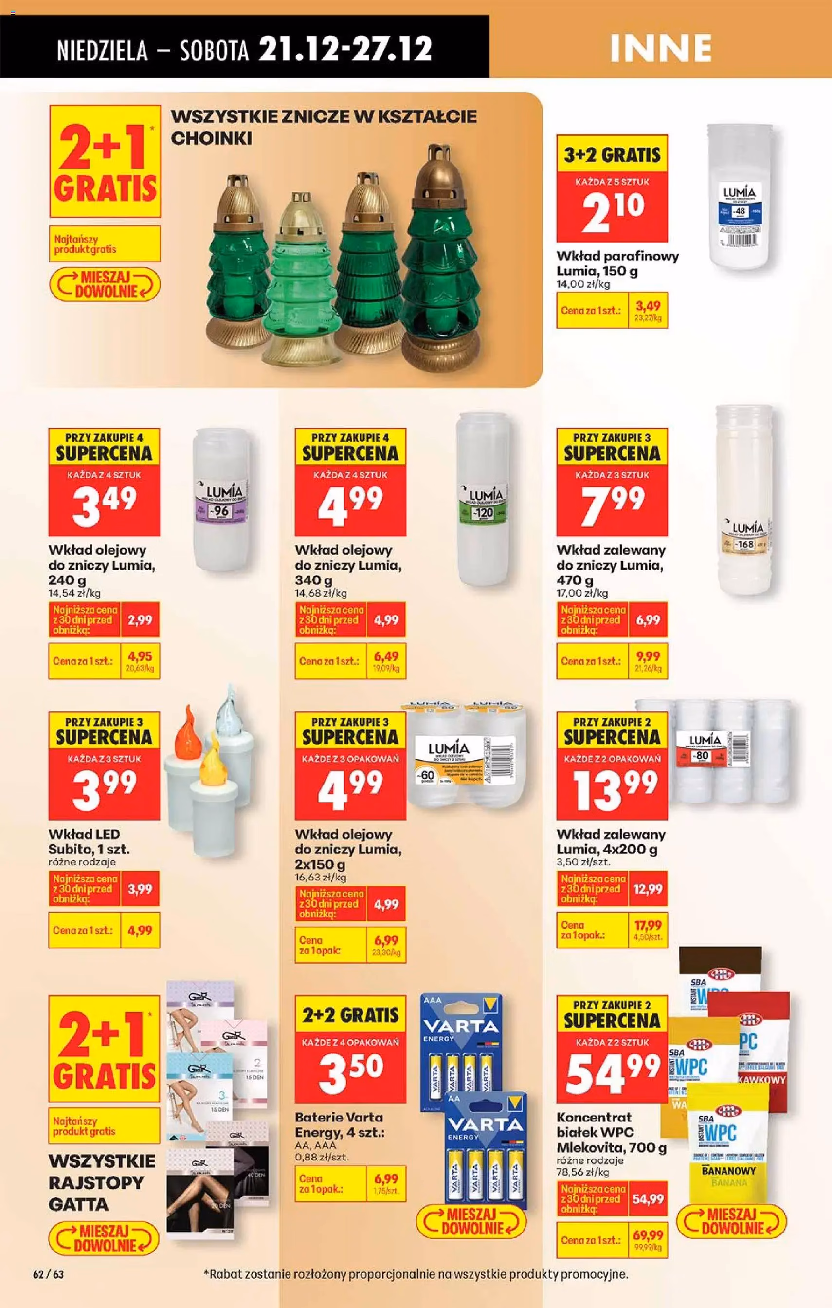 Biedronka gazetka - ważny gazetka od 21.12.2025 strona 62 z 74