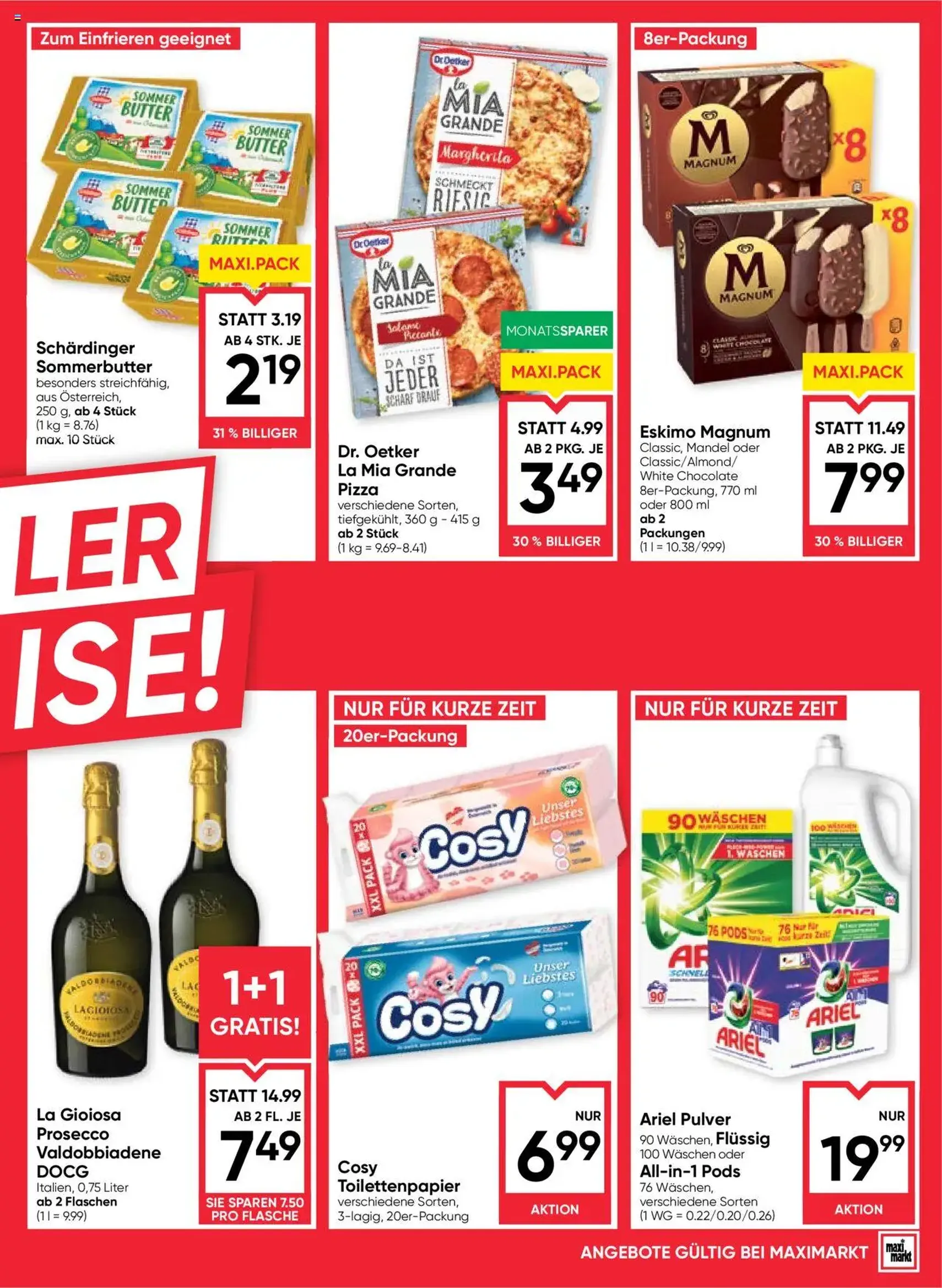 Maximarkt Flugblatt - Gültiger Prospekt ab 16.10.2025, Seite 5 von insgesamt 24 Maximarkt Flugblatt - Gültiger Prospekt ab 16.10.2025, Seite 5 von insgesamt 24