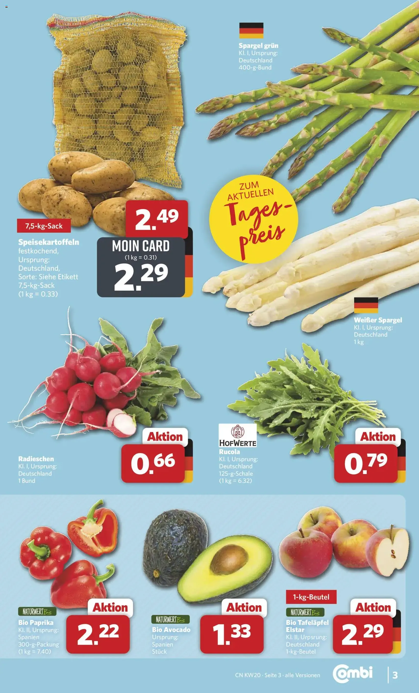 Combi Prospekt - Gültiger Prospekt ab 11.05.2026, Seite 3 von insgesamt 31