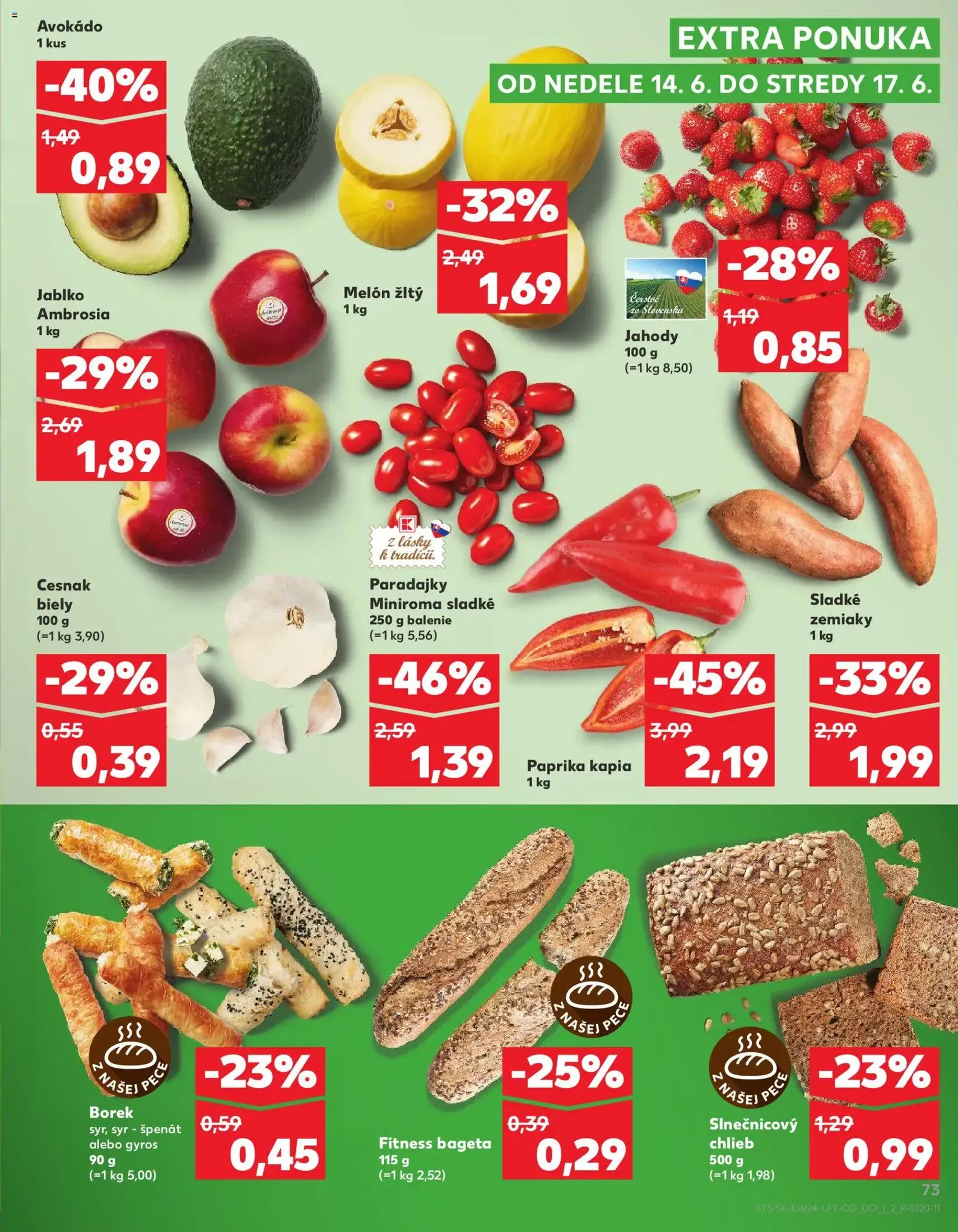 Kaufland SK akciós újság - 2026.06.11. érvényes szórólap 73 oldal 78 oldalból