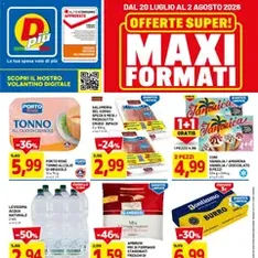 D Più volantino - anteprima volantino valido dal 20/07/2026
