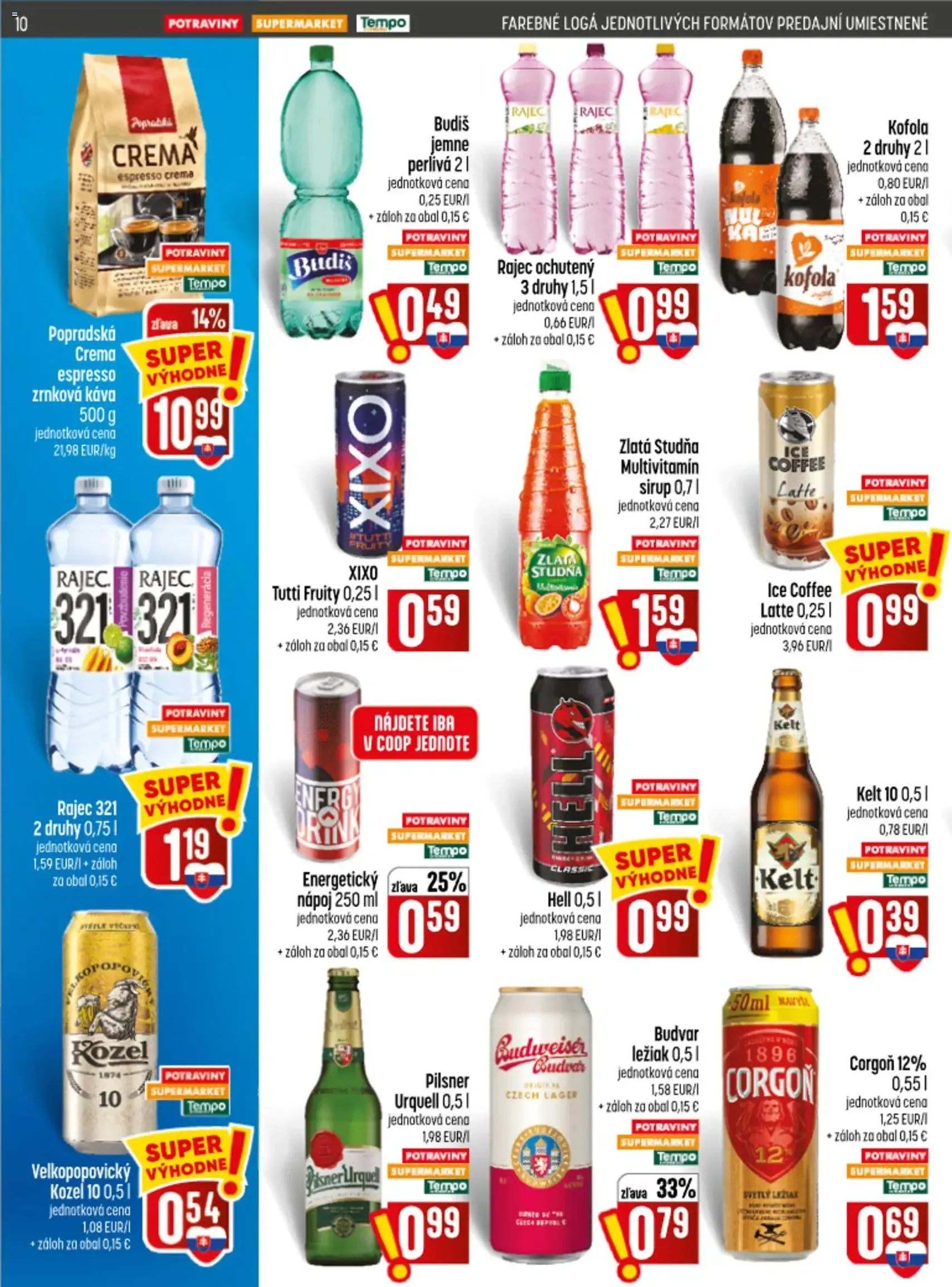 COOP Jednota leták - platný leták od 17.09.2026 strana 10 z 28
