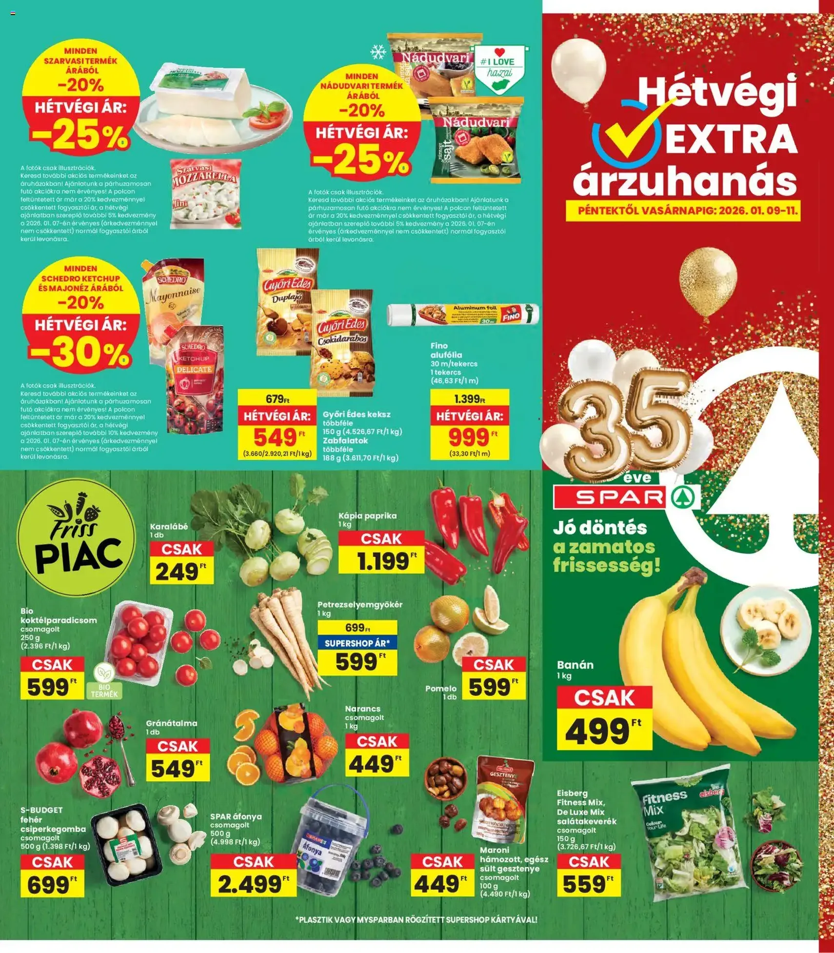 Interspar Akciós újság - 2026.01.08. érvényes szórólap 20 oldal 20 oldalból