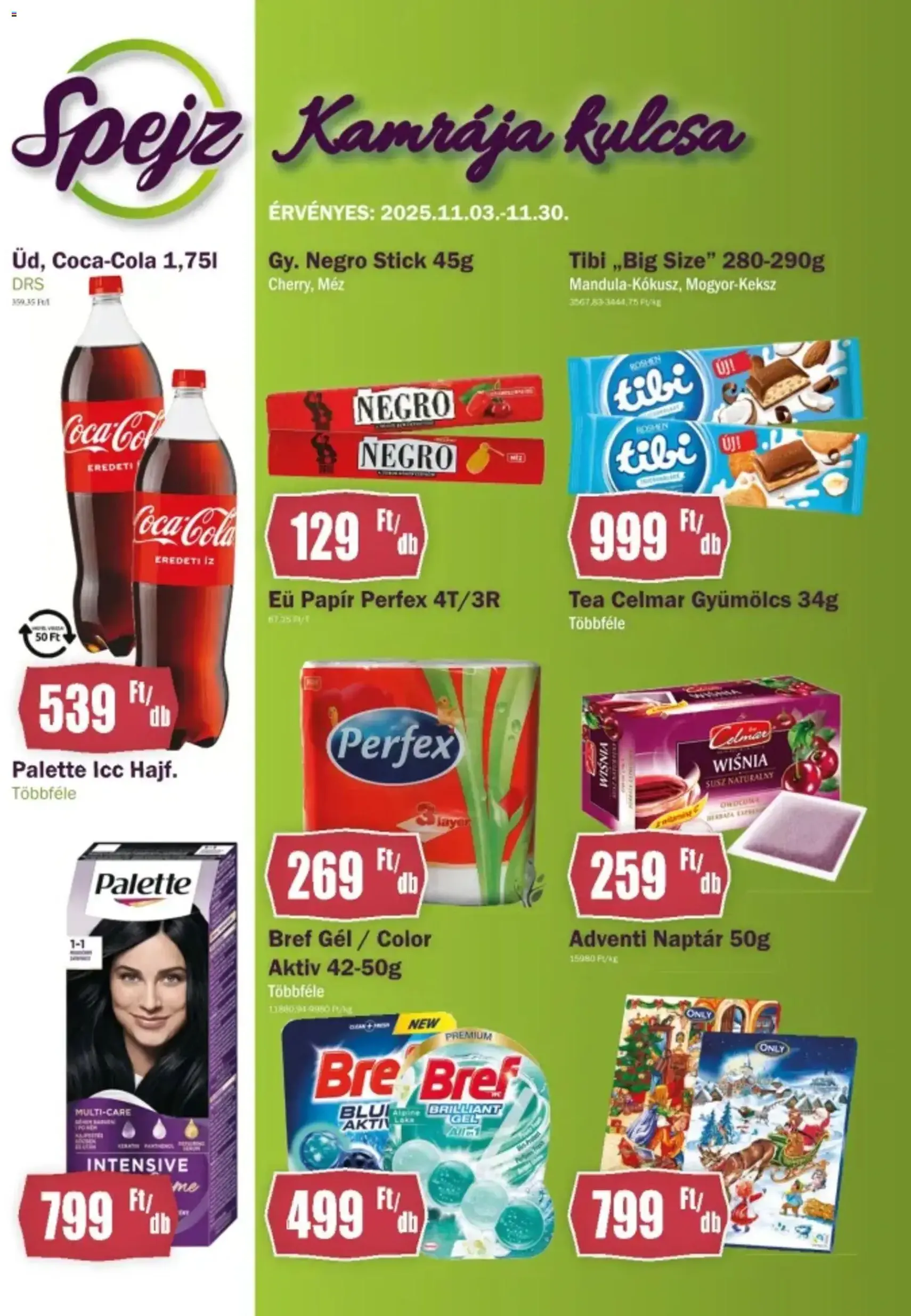 FullDiszkont Akciós újság - 2025.11.03. érvényes szórólap 1 oldal 4 oldalból
