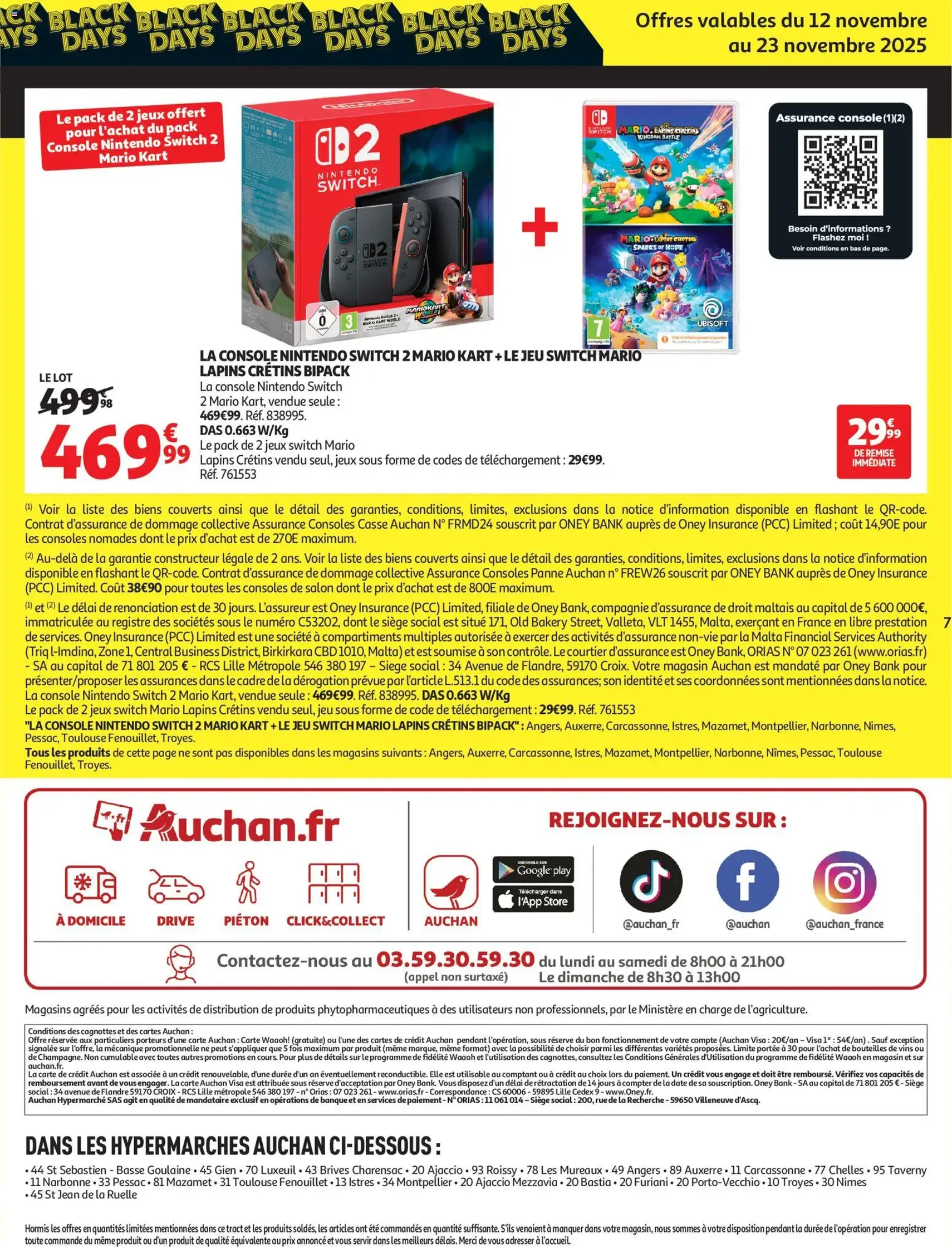 Auchan Black Friday - brochure valable à partir du 04/11/2025, page 7 sur 8