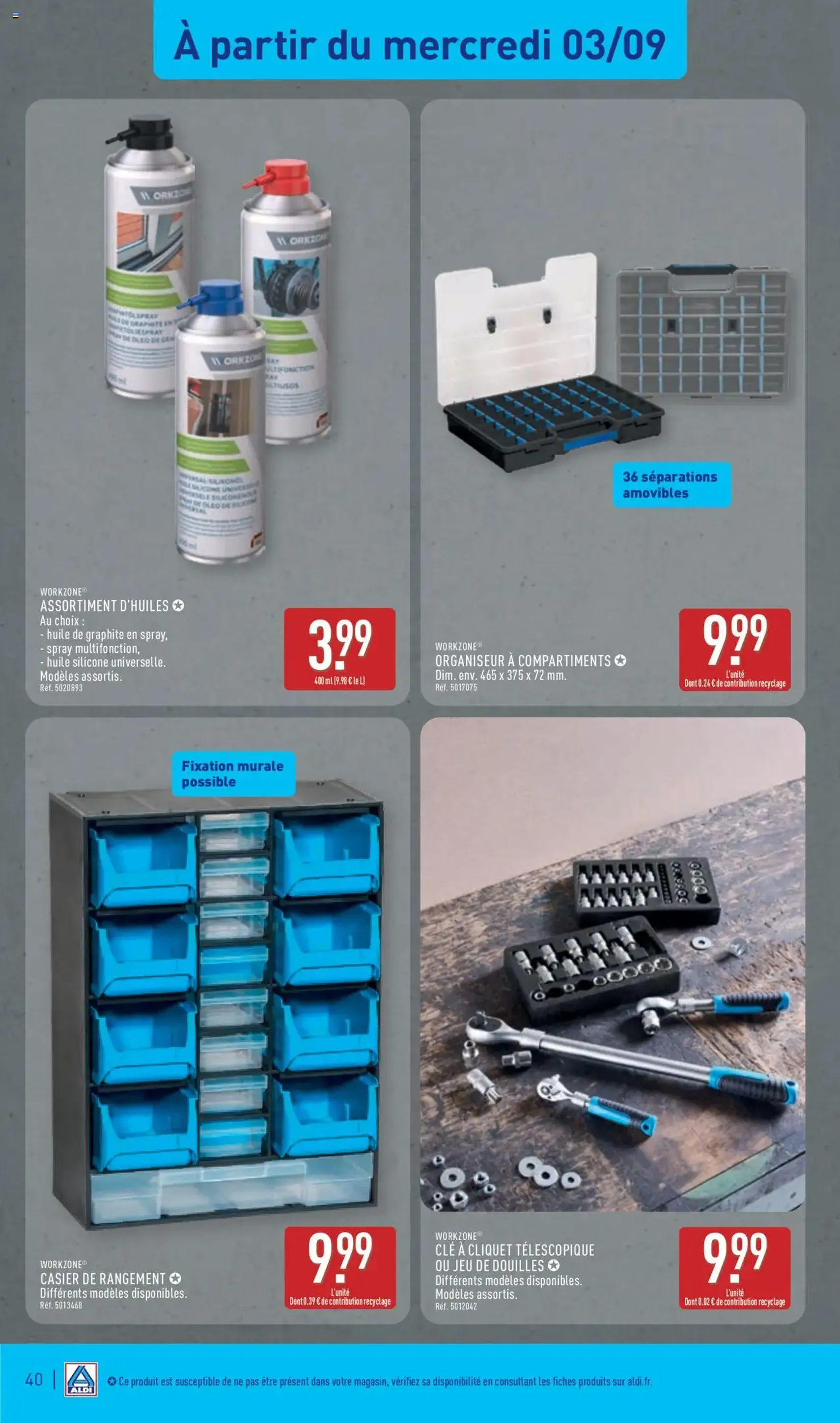 Aldi catalogue semaine 36 - brochure valable à partir du 02/09/2025, page 43 sur 54