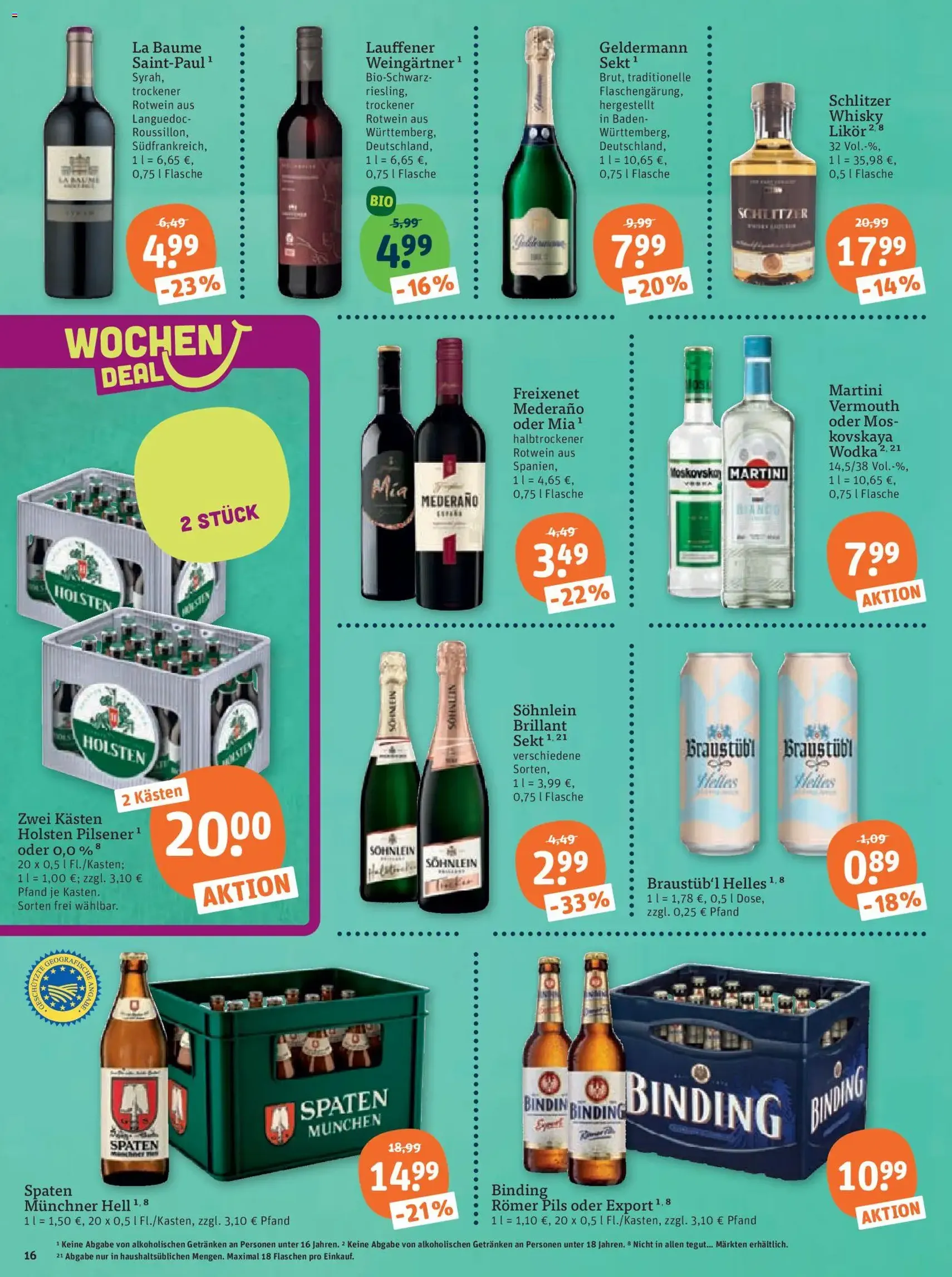 Tegut Prospekt - Gültiger Prospekt ab 21.09.2026, Seite 18 von insgesamt 23
