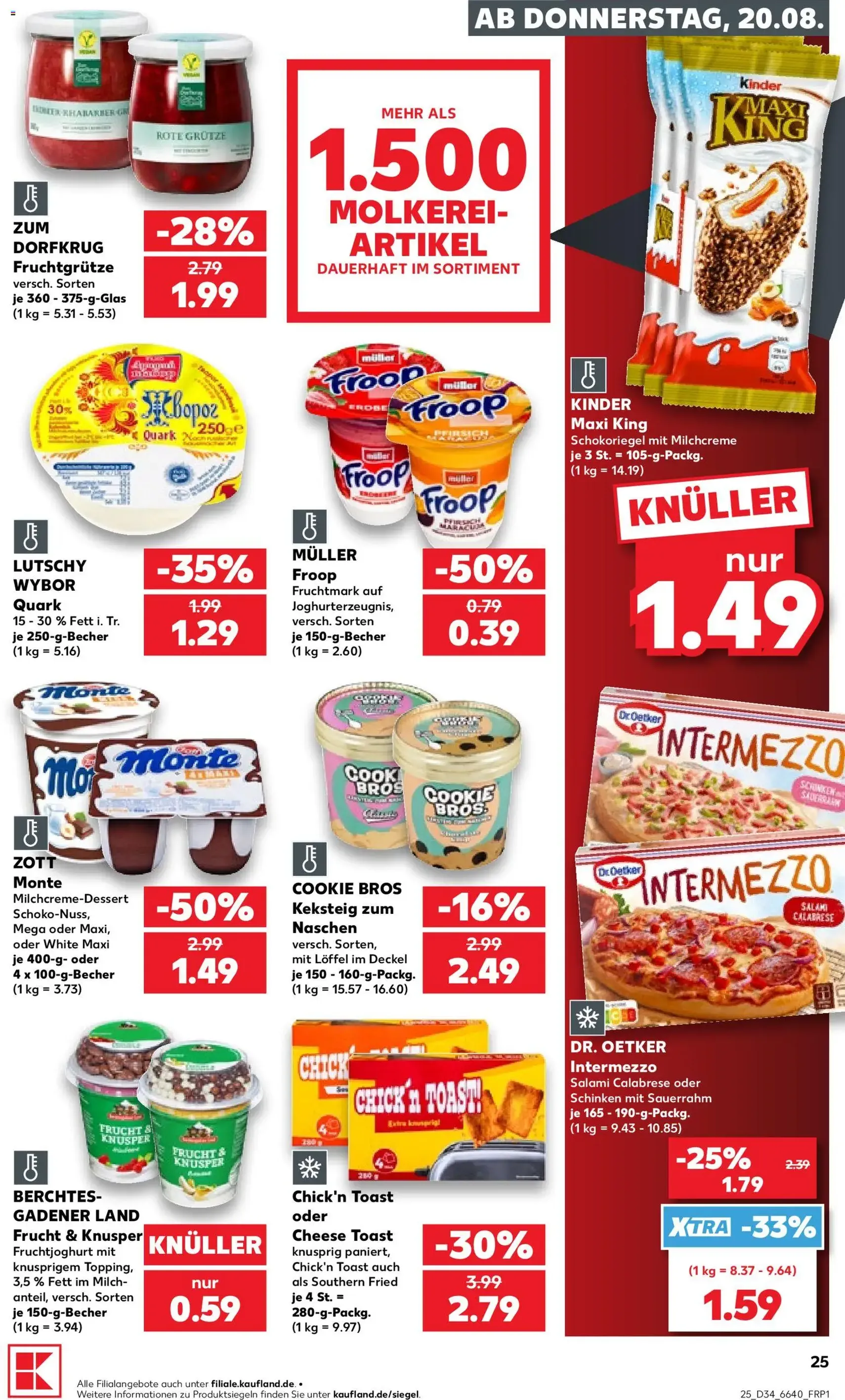 Kaufland Prospekt - Gültiger Prospekt ab 20.08.2026, Seite 25 von insgesamt 52