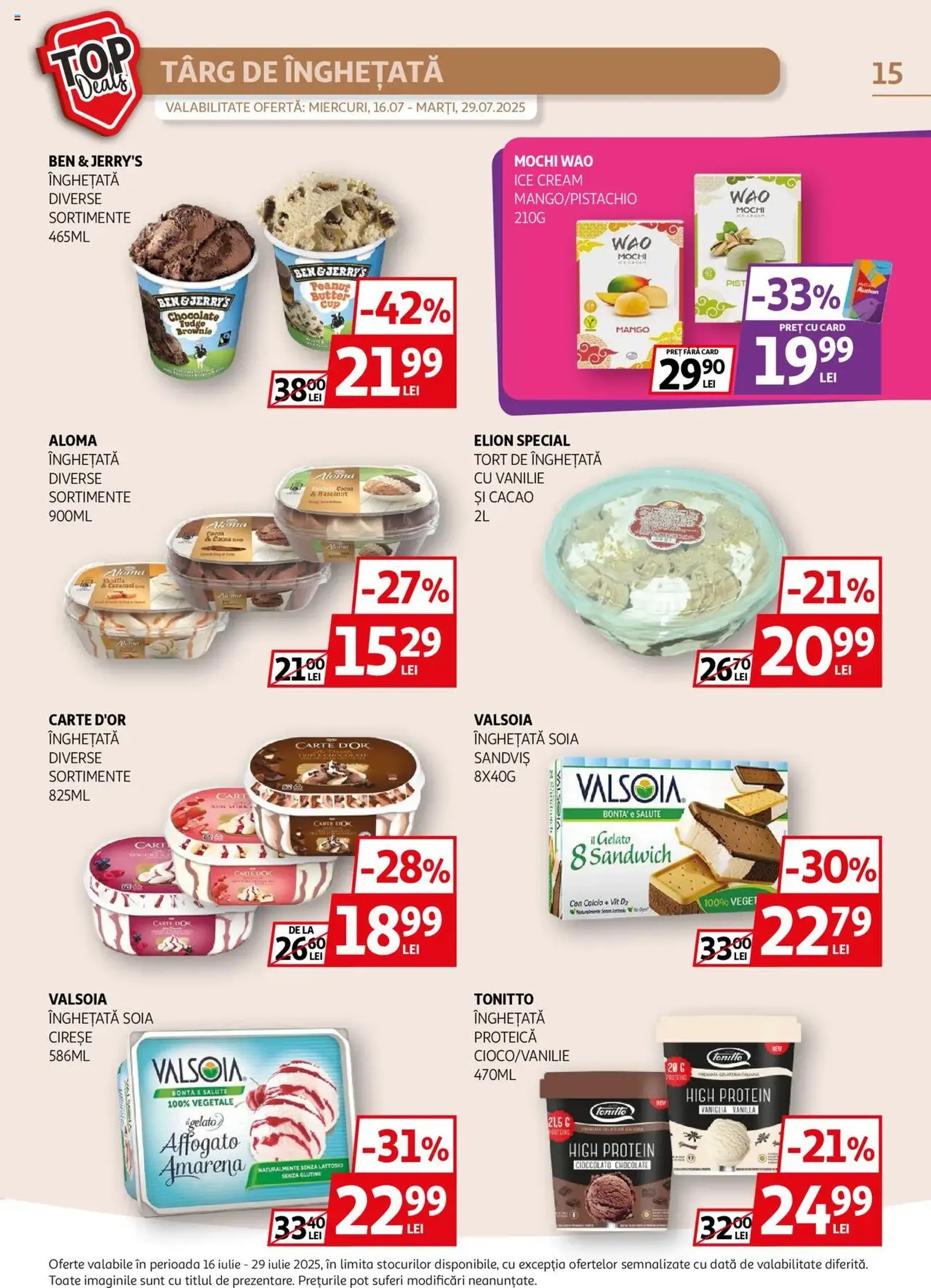 Catalog Auchan - cataloage valabile începând cu 16.07.2025 pagina 15 din 20 Catalog Auchan - cataloage valabile începând cu 16.07.2025 pagina 15 din 20