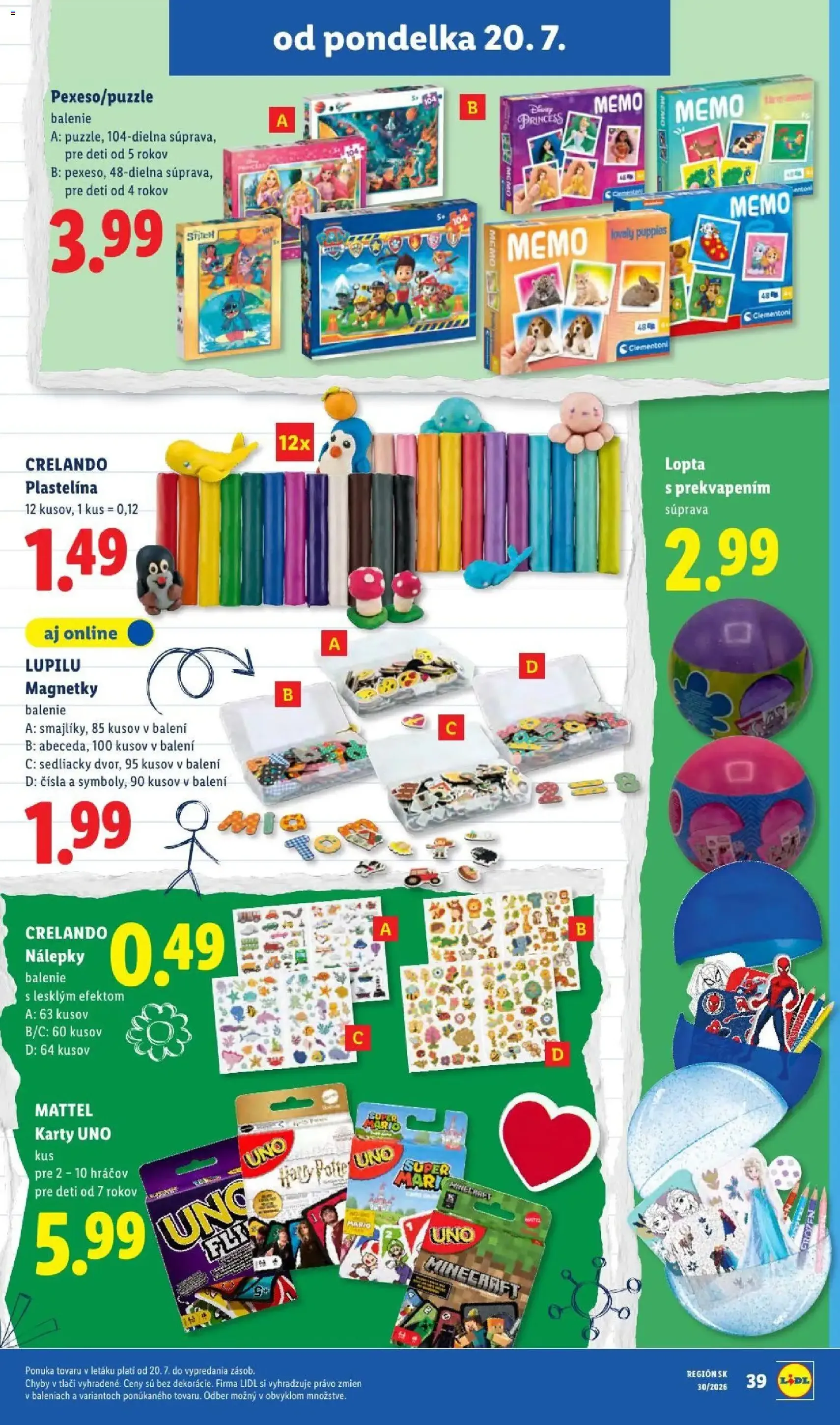 Lidl leták - platný leták od 20.07.2026 strana 65 z 108