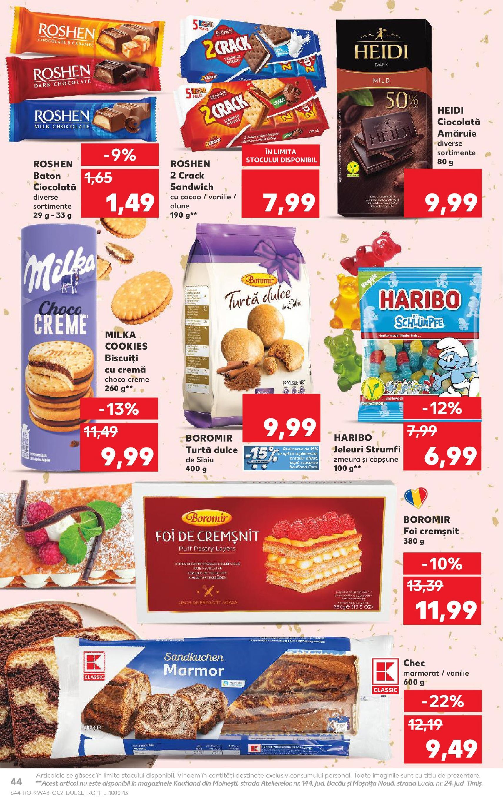 Catalog Kaufland - Bucureşti - cataloage valabile începând cu 22.10.2025 pagina 44 din 62 Catalog Kaufland - Bucureşti - cataloage valabile începând cu 22.10.2025 pagina 44 din 62