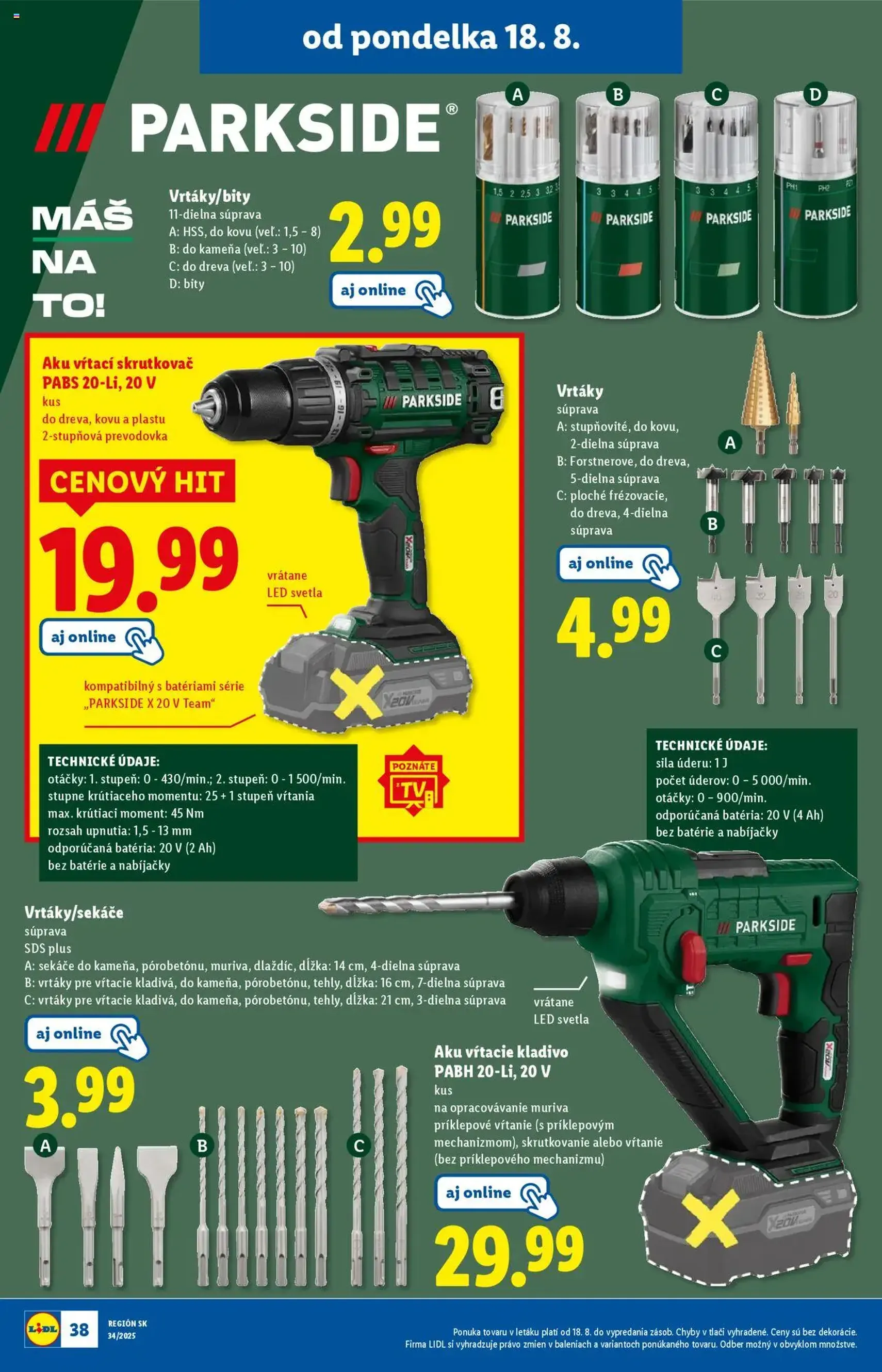 Lidl leták - platný leták od 18.08.2025 strana 46 z 97 Lidl leták - platný leták od 18.08.2025 strana 46 z 97