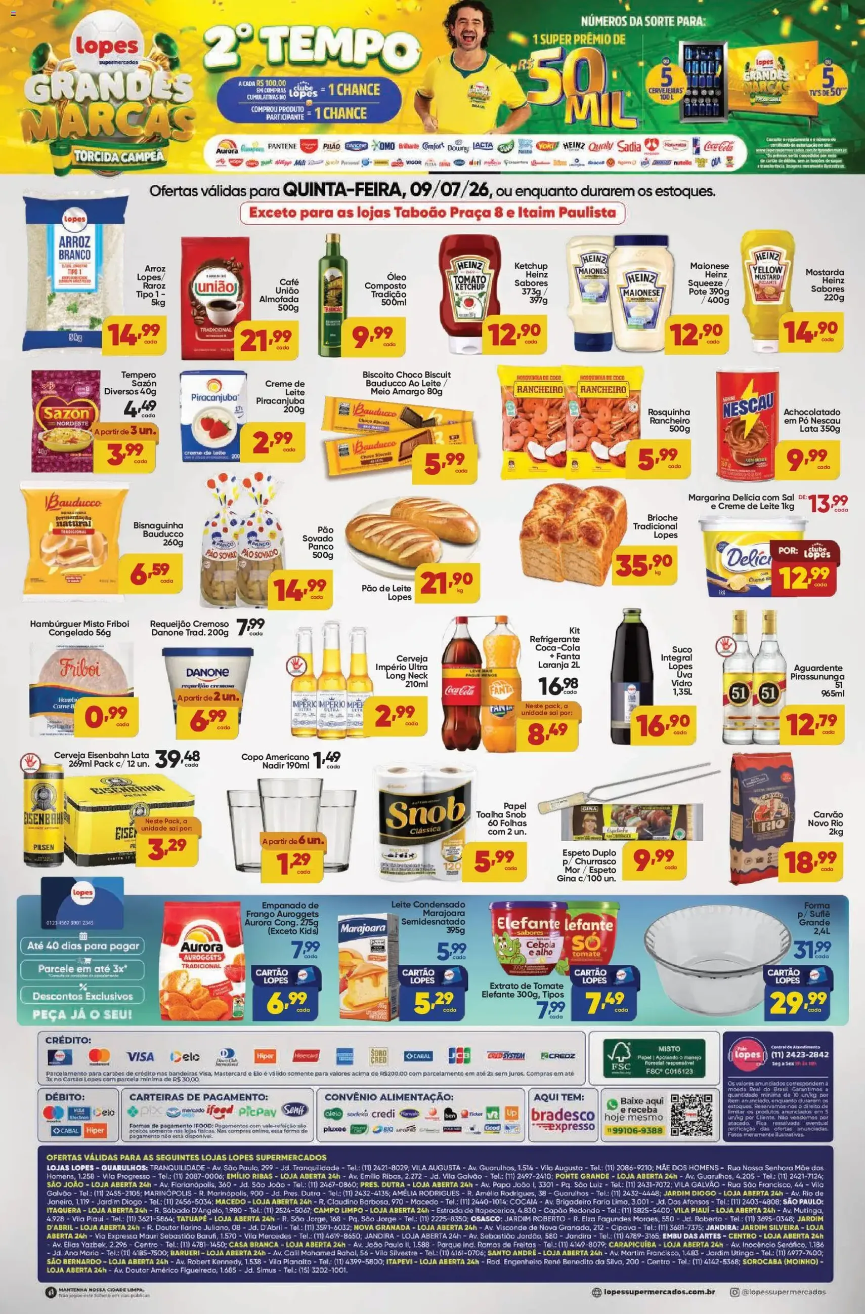 Lopes Supermercados - Ofertas da semana - folheto válido a partir de 09/07/2026 página 2 de 2