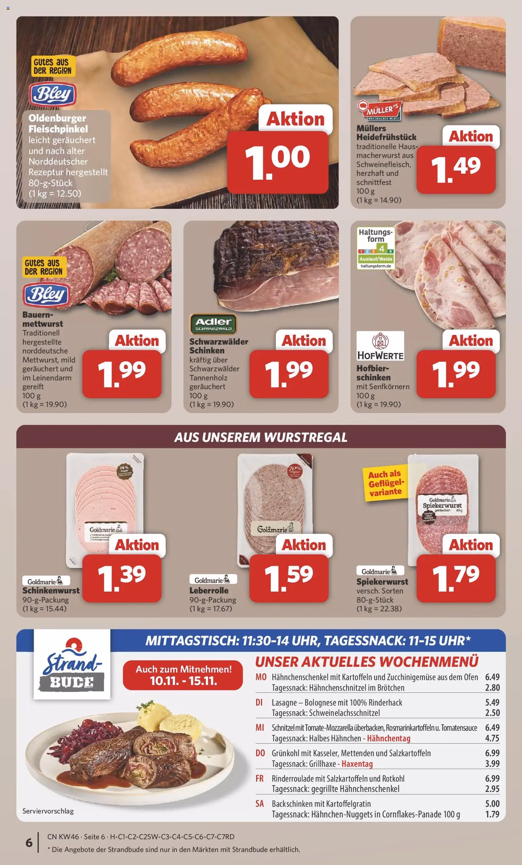 Combi Prospekt - Gültiger Prospekt ab 10.11.2025, Seite 6 von insgesamt 33