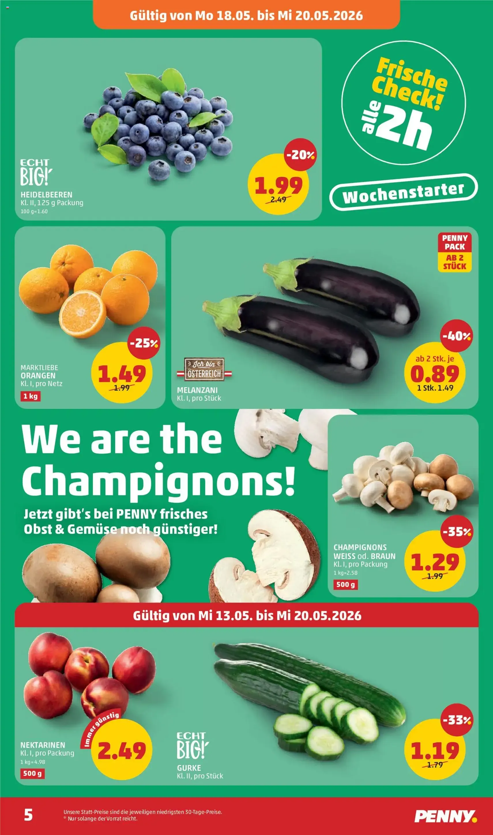 Penny Markt Flugblatt - Gültiger Prospekt ab 13.05.2026, Seite 5 von insgesamt 32