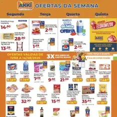 Akki Atacadista - Ofertas da semana - pré-visualização do folheto, válido a partir de 11/08/2025