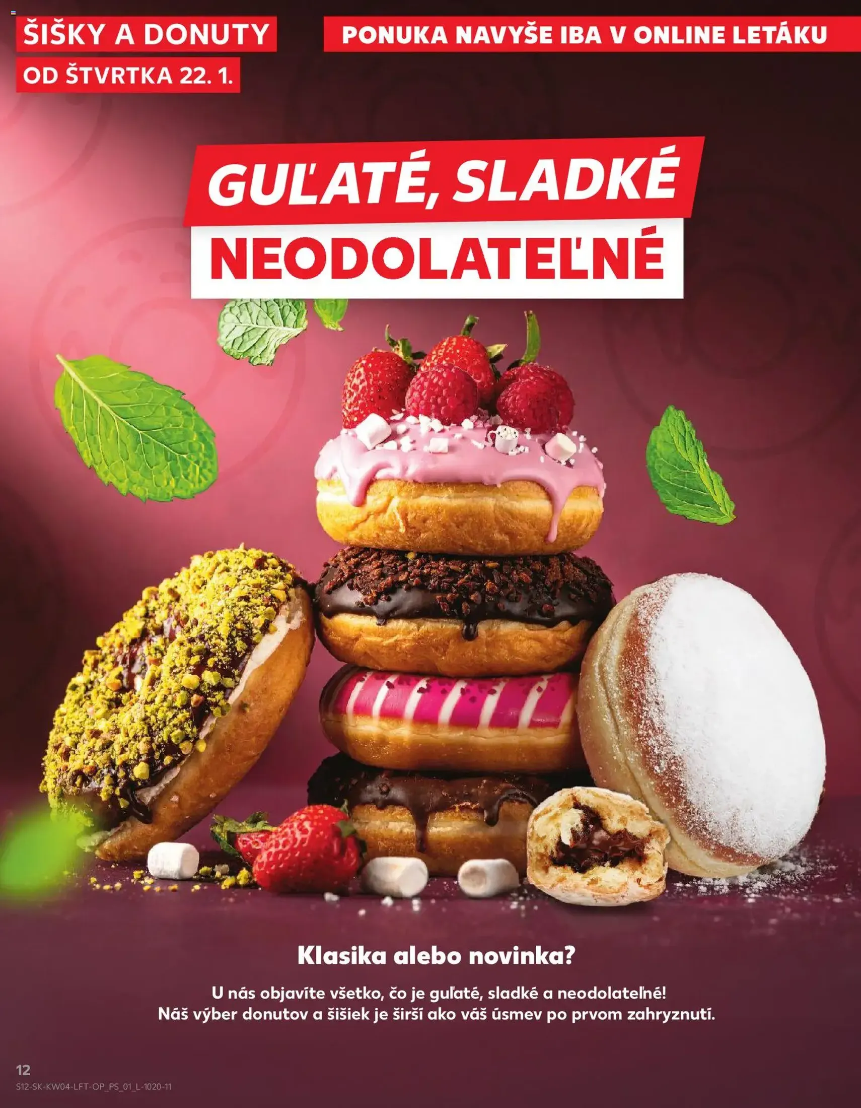 Kaufland SK Akciós újság - 2026.01.22. érvényes szórólap 12 oldal 78 oldalból