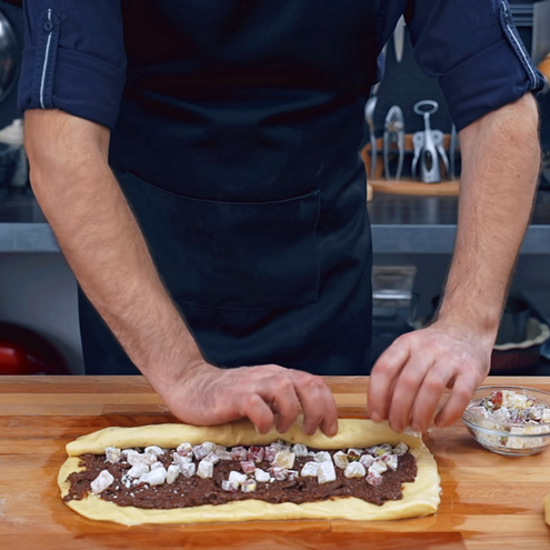 Cozonac moldovenesc - procedimento 1