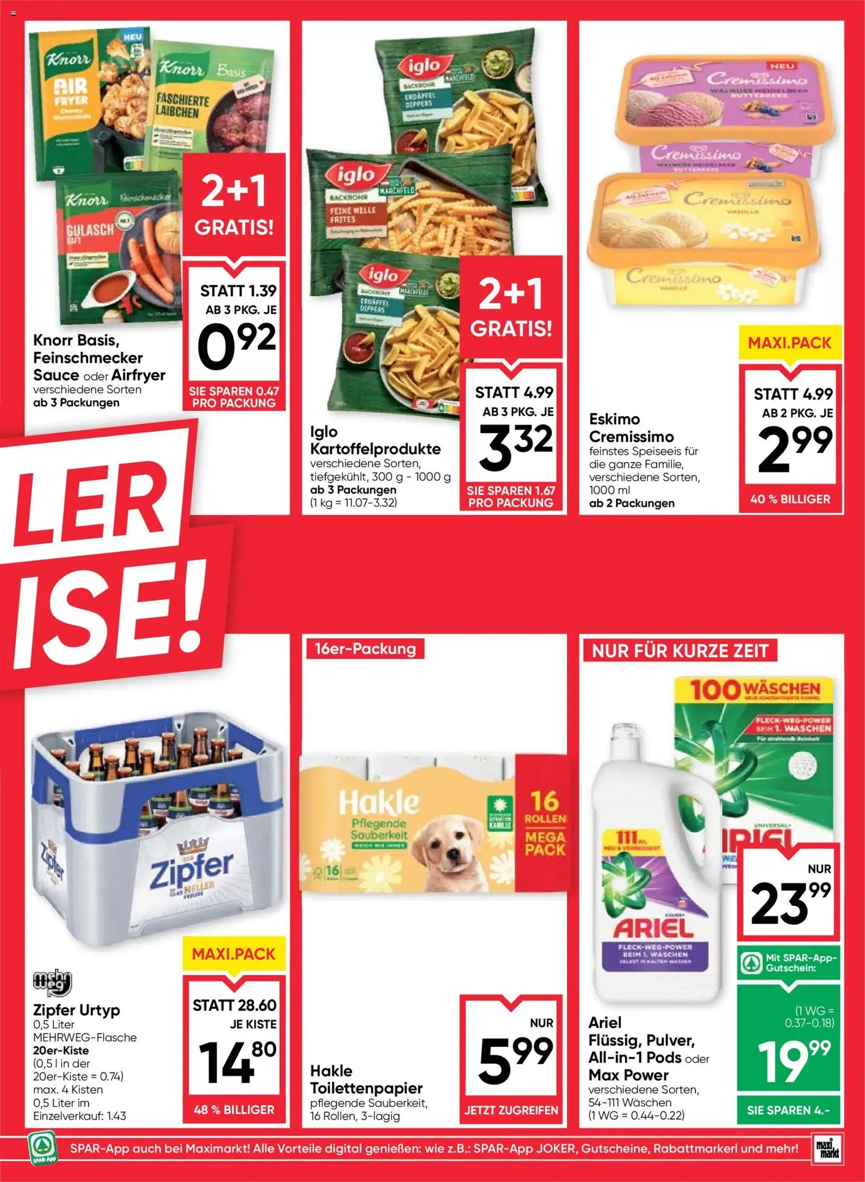 Maximarkt Flugblatt - Gültiger Prospekt ab 27.08.2026, Seite 3 von insgesamt 24