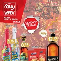 CBA Verex Leták - náhľad letáku platný od 15.12.2025