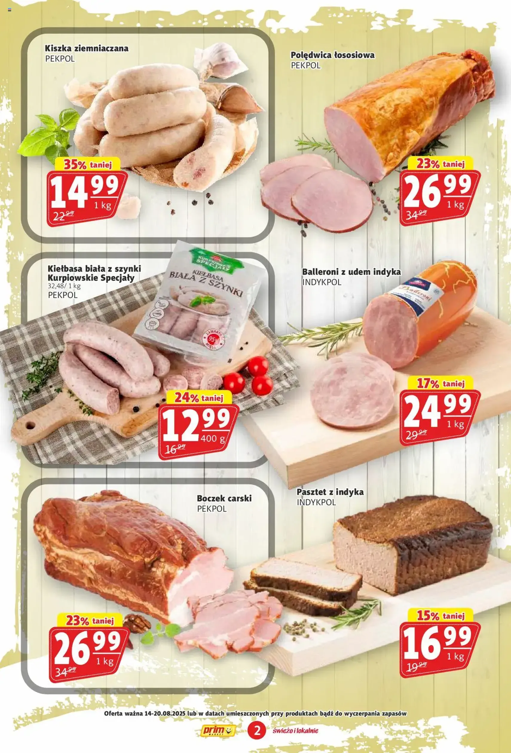 Prim Market Gazetka - ważny gazetka od 14.08.2025 strona 2 z 16