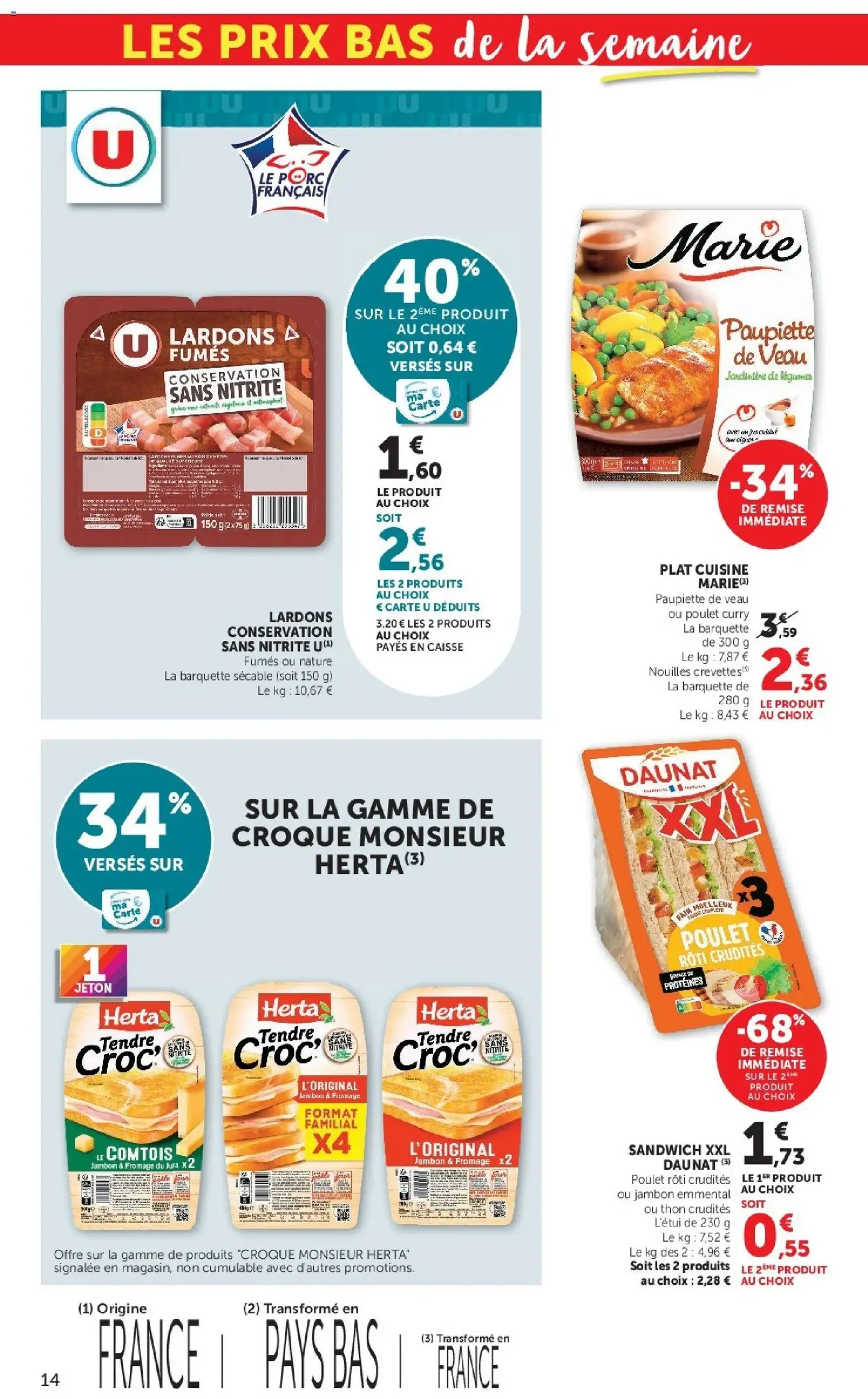 U Express catalogue - brochure valable à partir du 08/09/2026, page 14 sur 20