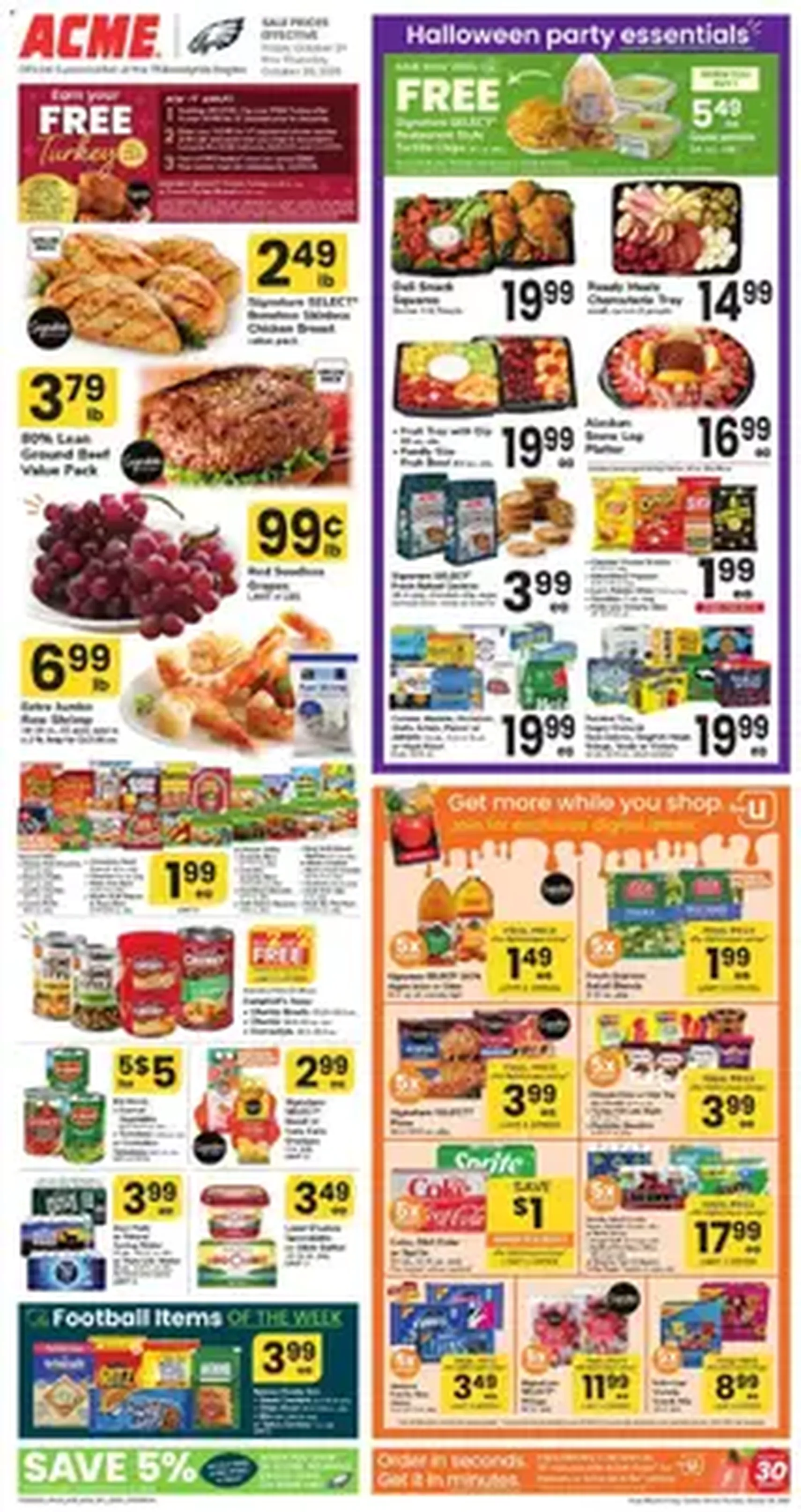Acme Weekly Ad - valid flyer from 10/24/2025, page 1 of 1