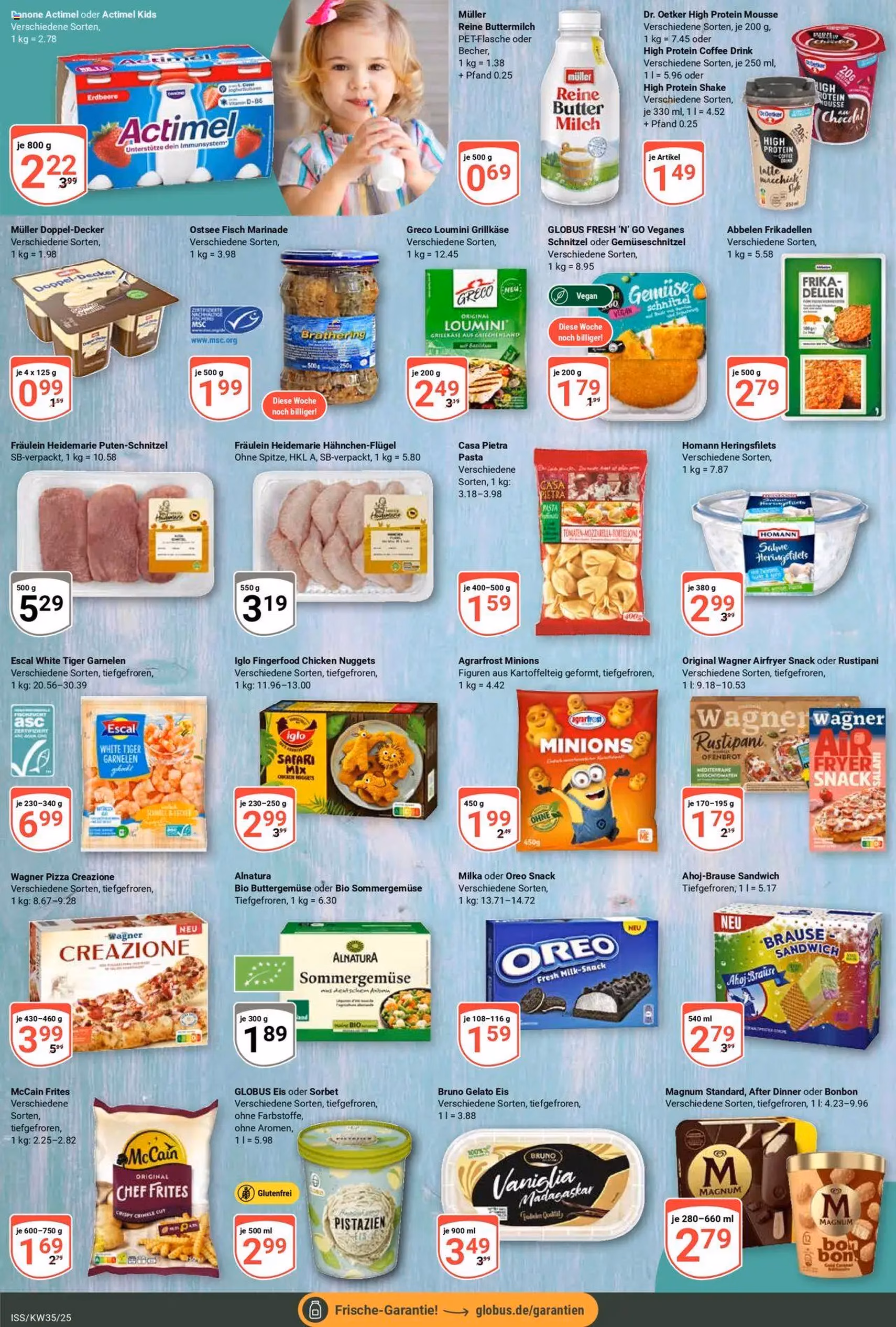 Globus Prospekt - Gültiger Prospekt ab 25.08.2025, Seite 8 von insgesamt 17 Globus Prospekt - Gültiger Prospekt ab 25.08.2025, Seite 8 von insgesamt 17