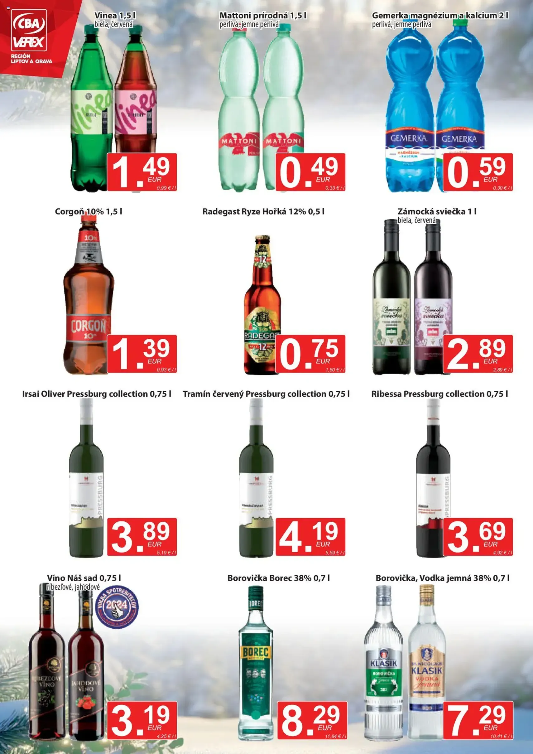 CBA Verex leták - platný leták od 22.01.2026 strana 10 z 12