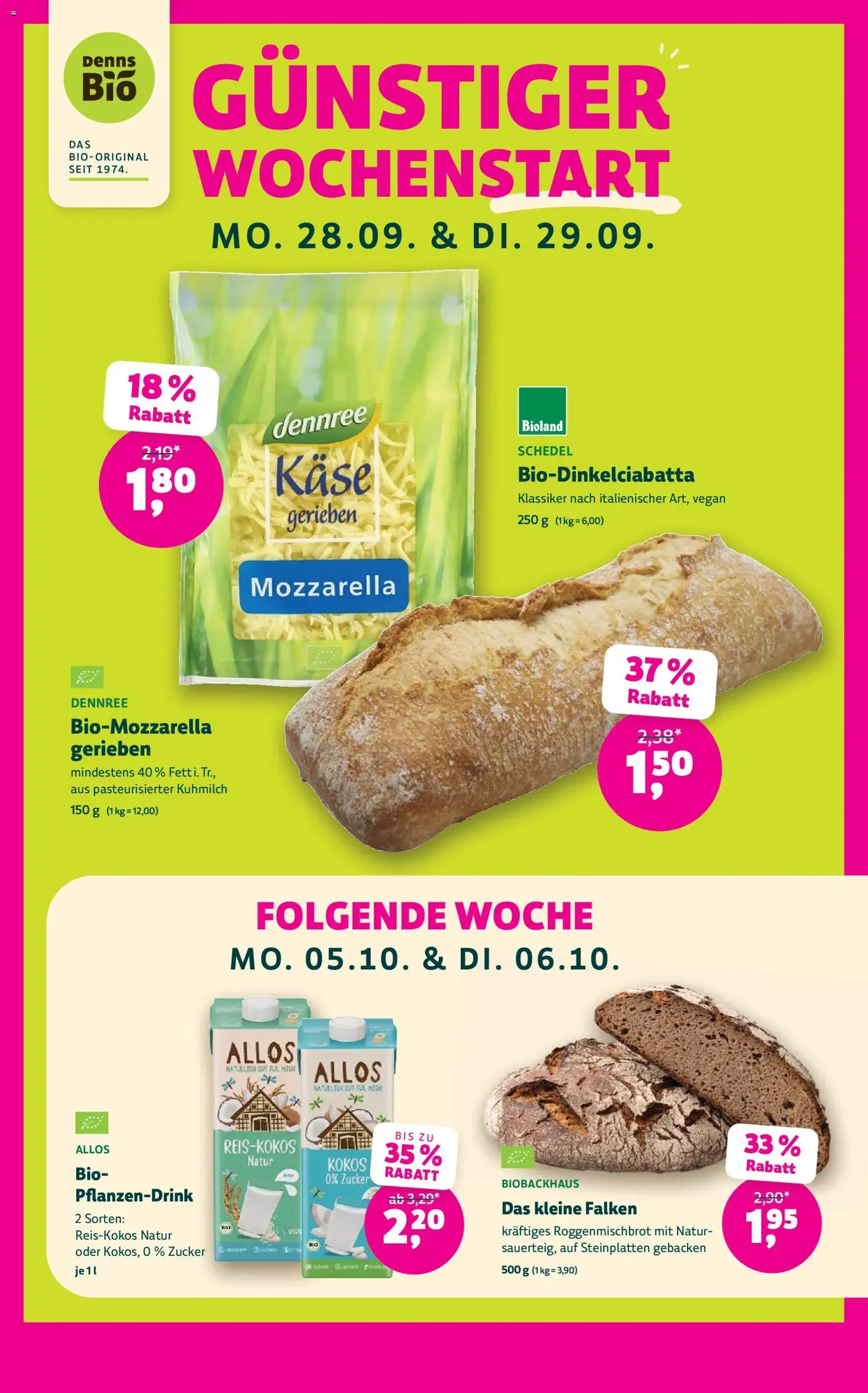 Denns BioMarkt Angebote - Gültiger Prospekt ab 23.09.2026, Seite 5 von insgesamt 14