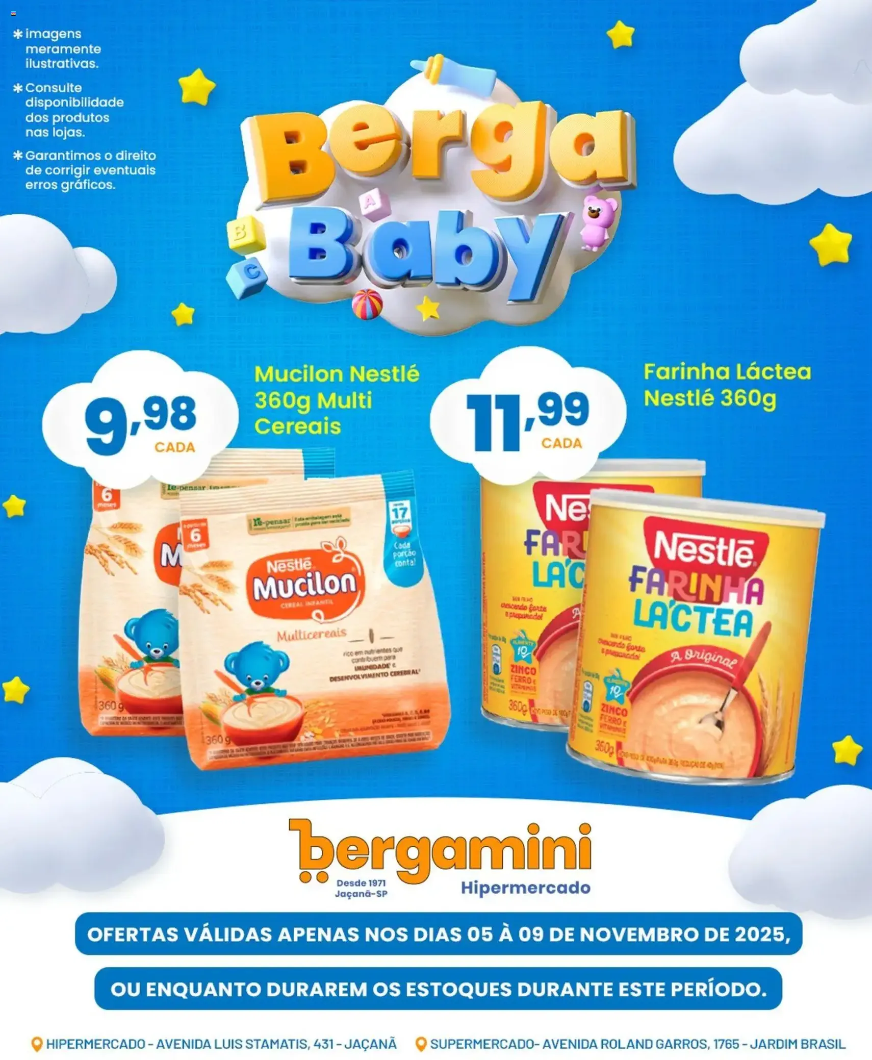 Supermercado Bergamini - Ofertas Berga Baby - folheto válido a partir de 05/11/2025 página 3 de 9