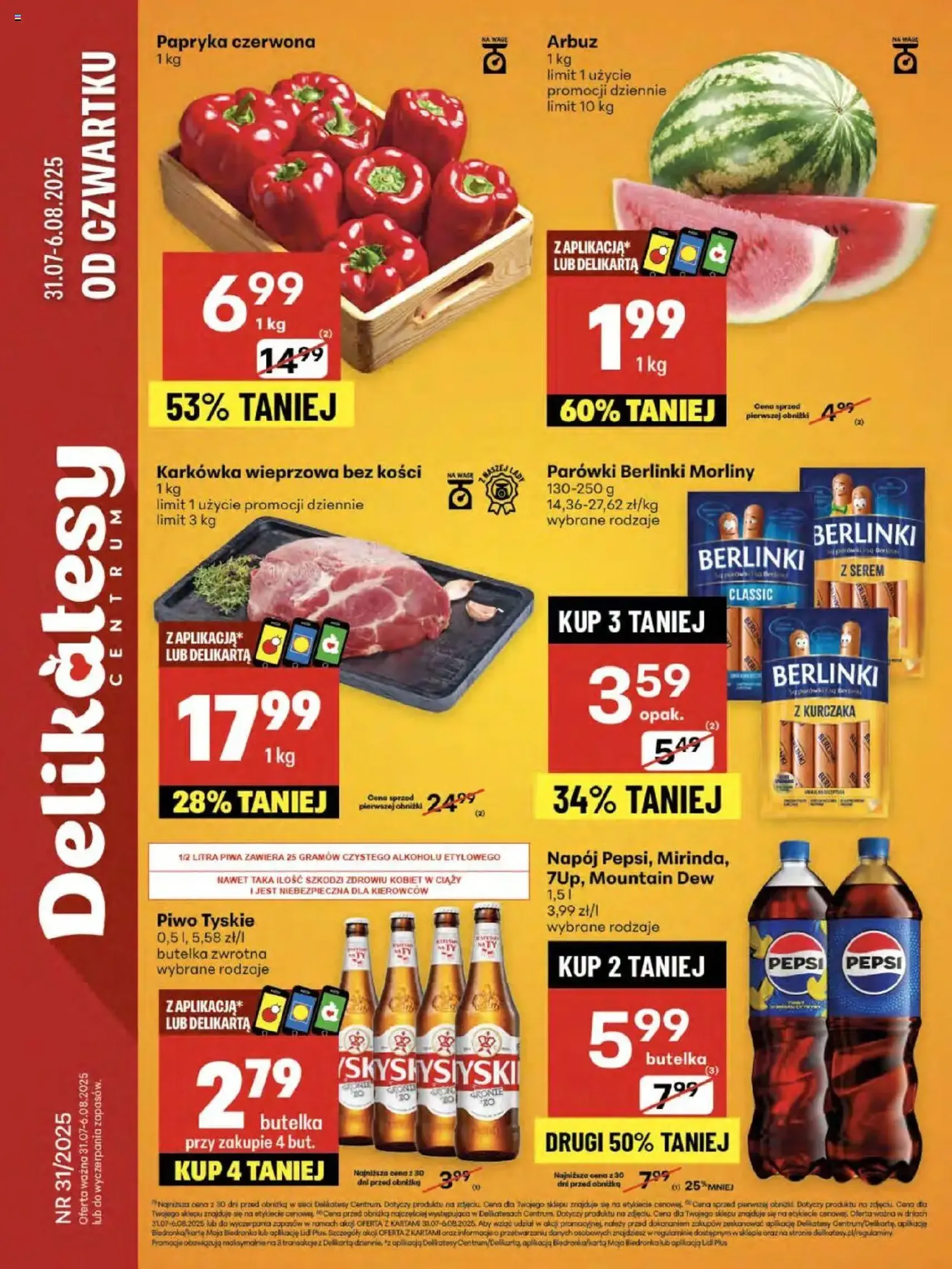Delikatesy Centrum Gazetka - ważny gazetka od 31.07.2025 strona 1 z 52 Delikatesy Centrum Gazetka - ważny gazetka od 31.07.2025 strona 1 z 52
