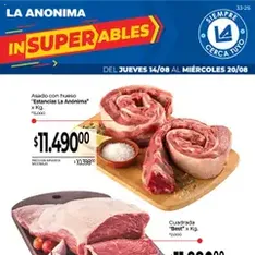 Vista previa del folleto La Anonima catálogo válido desde 14/08/2025
