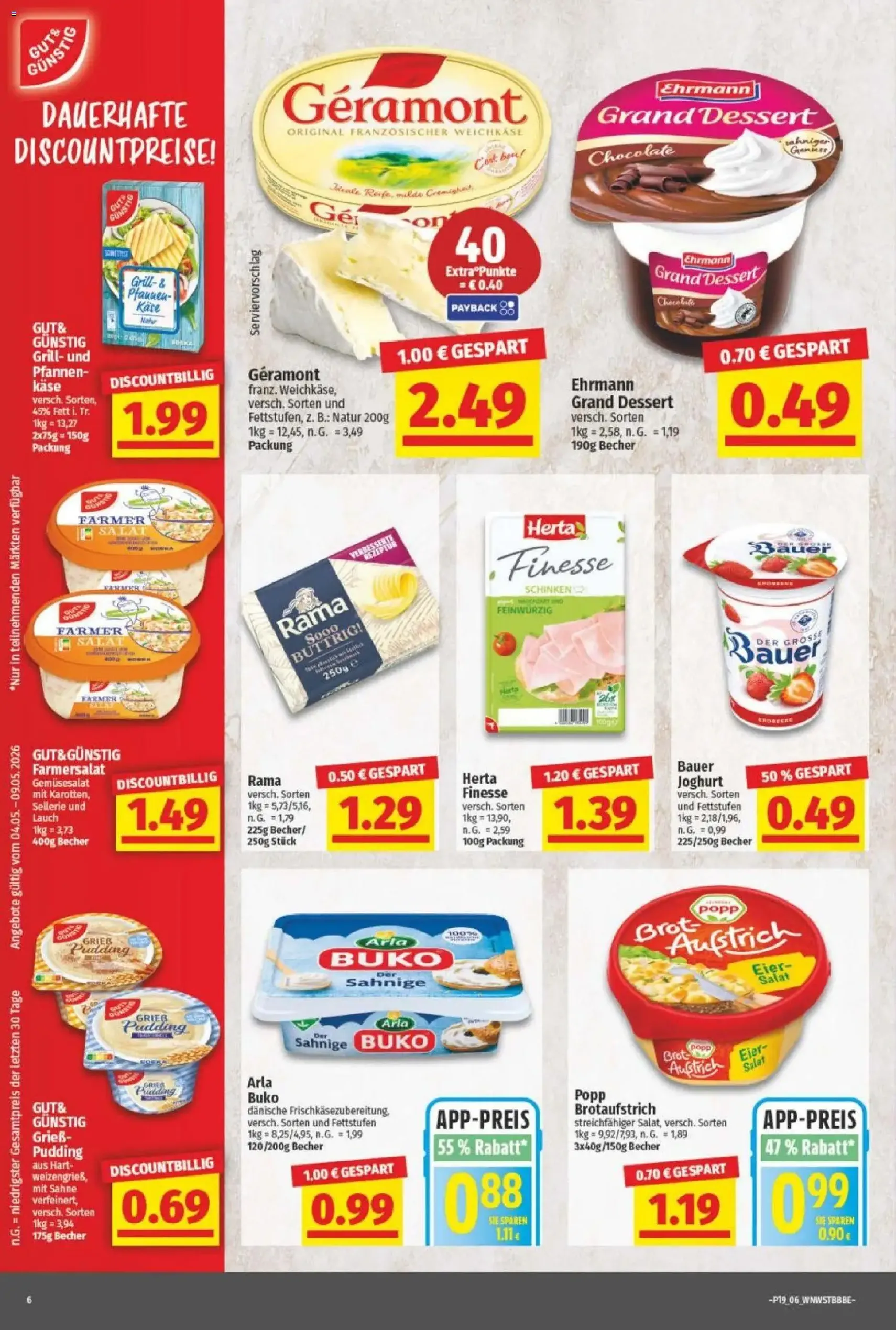 NP Discount Prospekt - Gültiger Prospekt ab 04.05.2026, Seite 6 von insgesamt 15