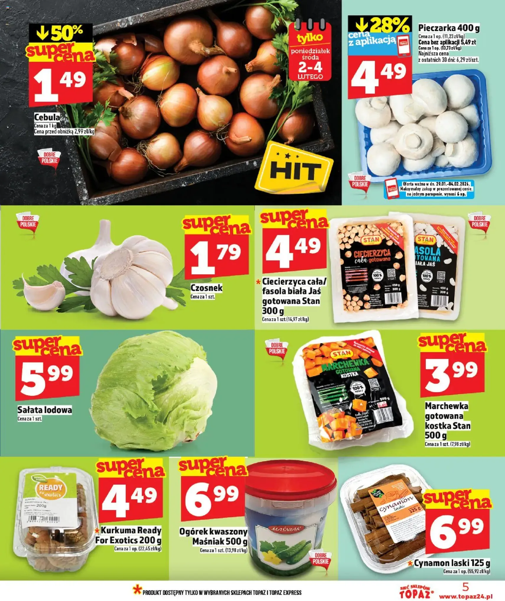 Topaz Gazetka - ważny gazetka od 29.01.2026 strona 5 z 28