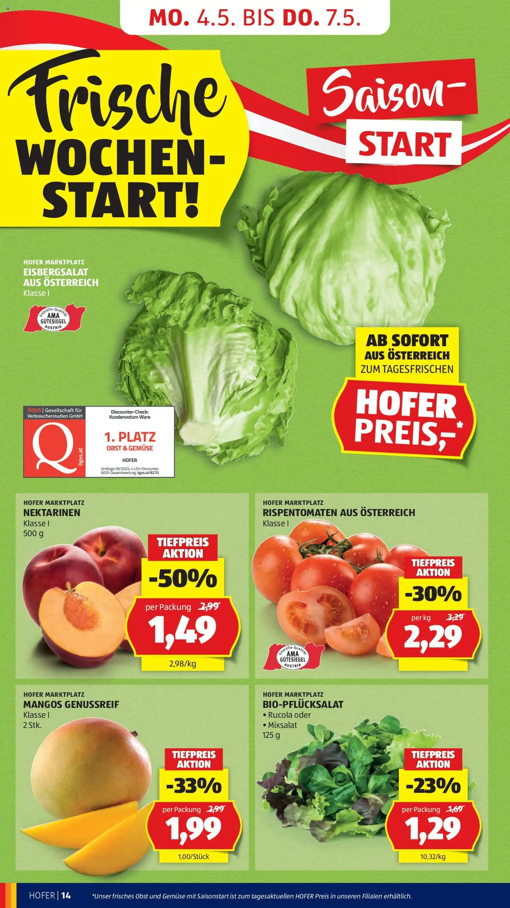 Hofer Flugblatt - Gültiger Prospekt ab 29.04.2026, Seite 18 von insgesamt 47